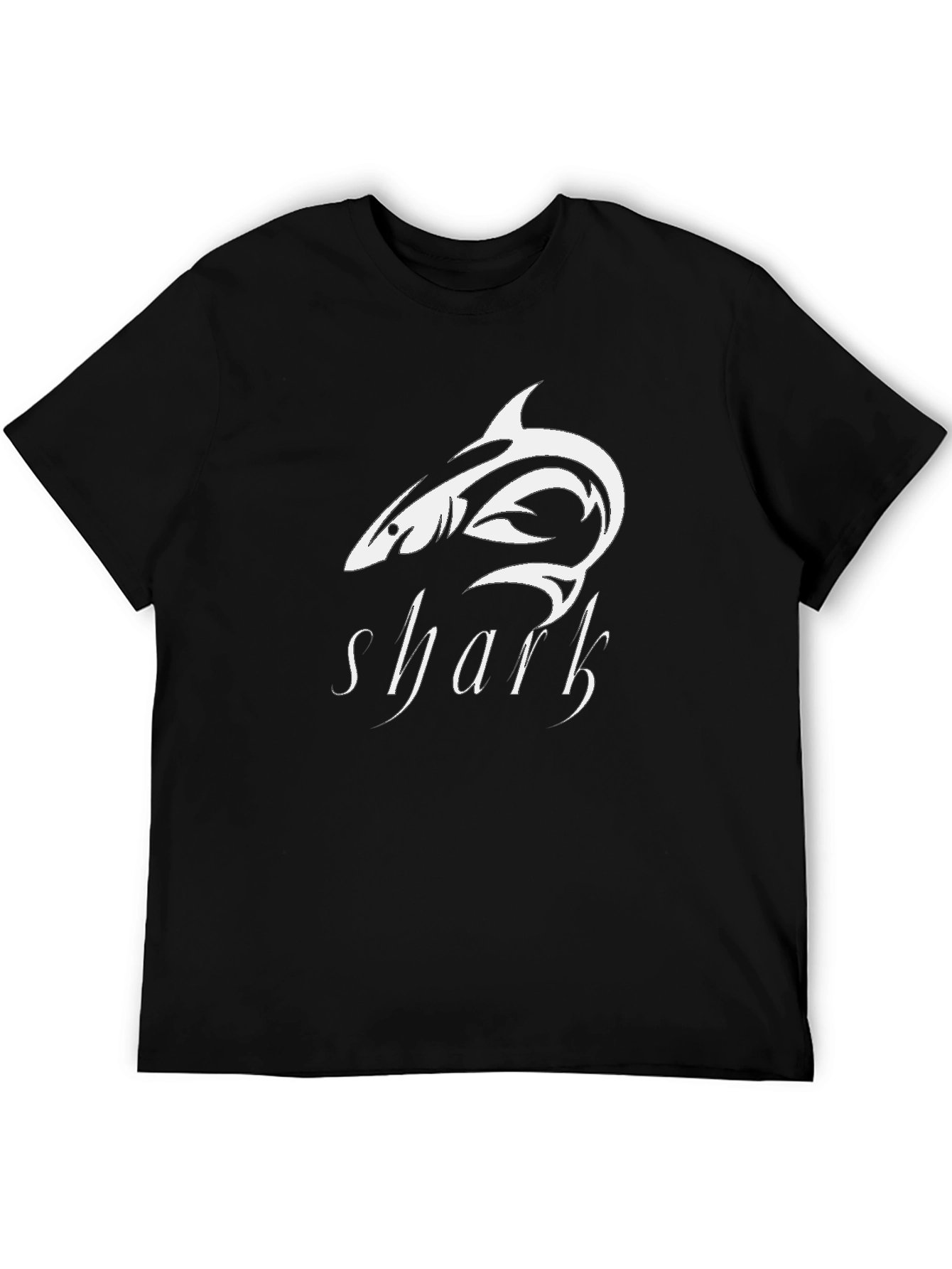 Black Shark Graphic T-Shirt - Cool Design view 5