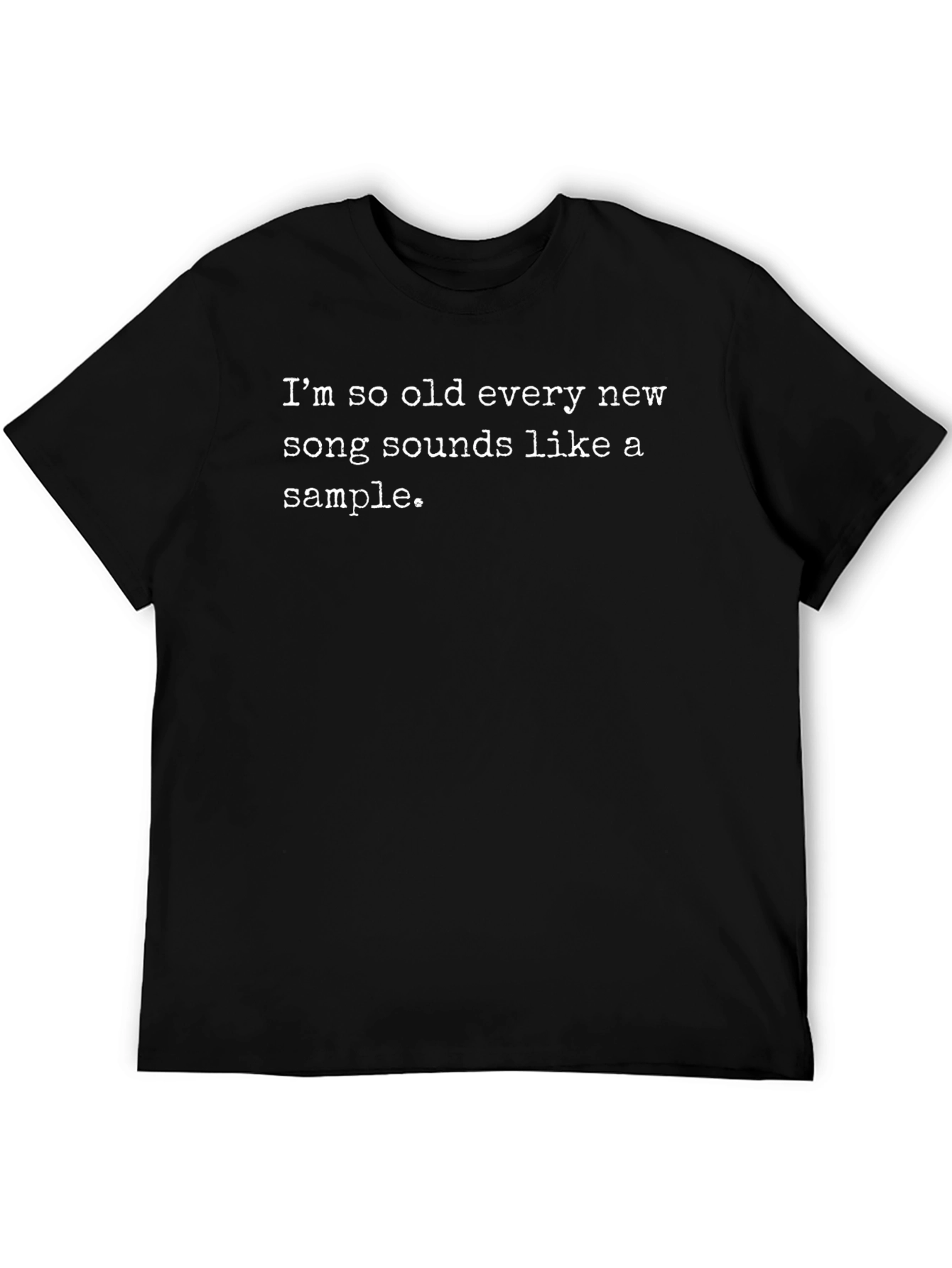 Black Funny 'So Old' Graphic Tee view 5