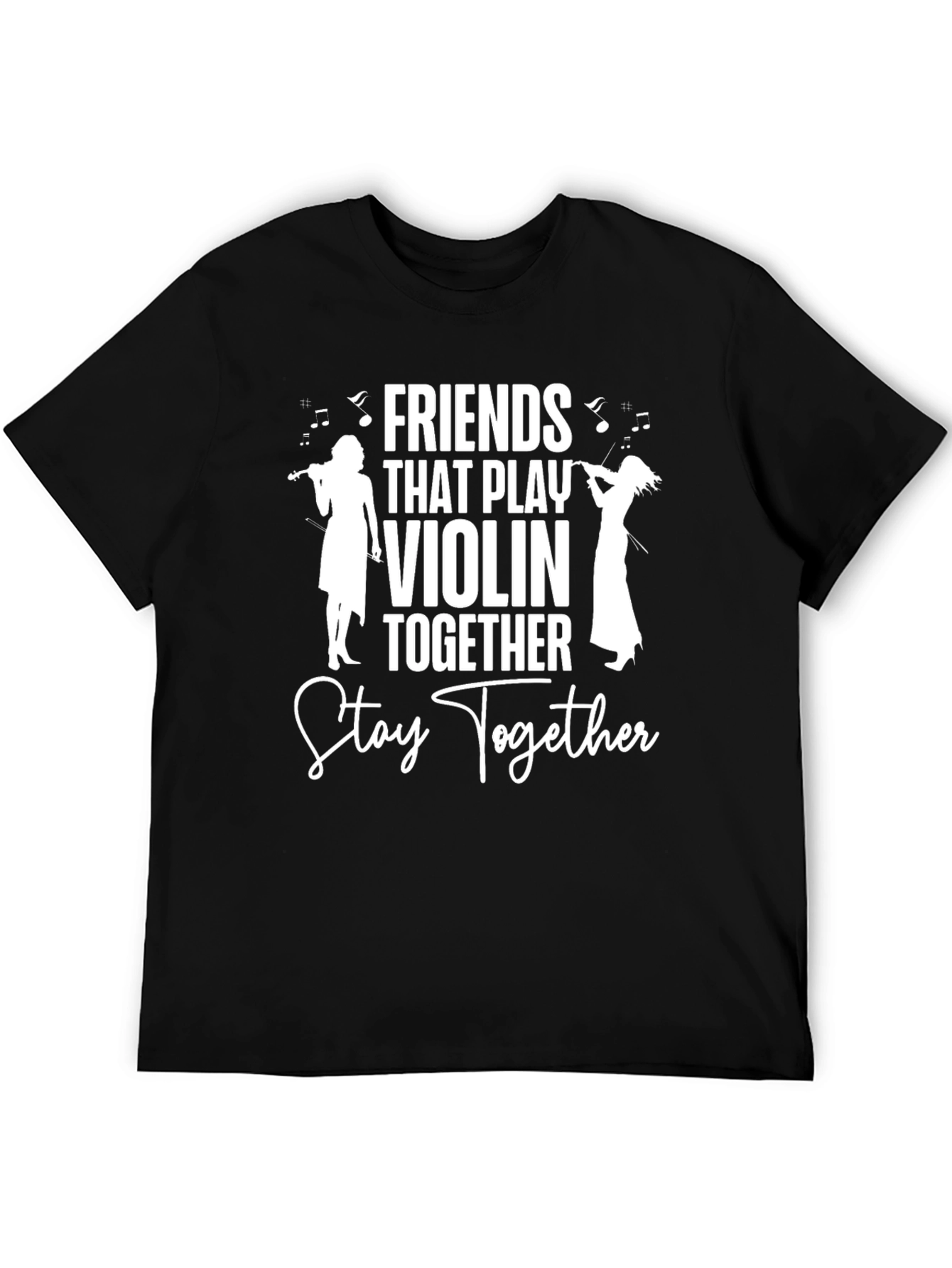 Friends That Play Violin Together T-Shirt - 5