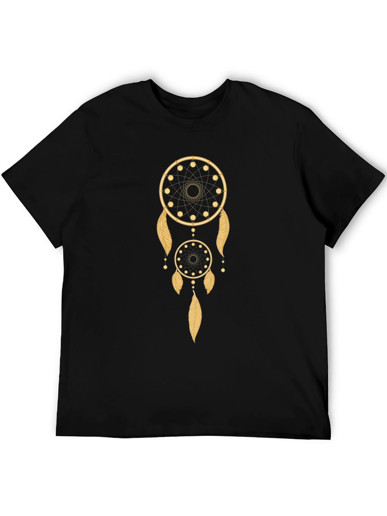 Black Dreamcatcher Graphic Black T-Shirt - Stylish Comfort view 5