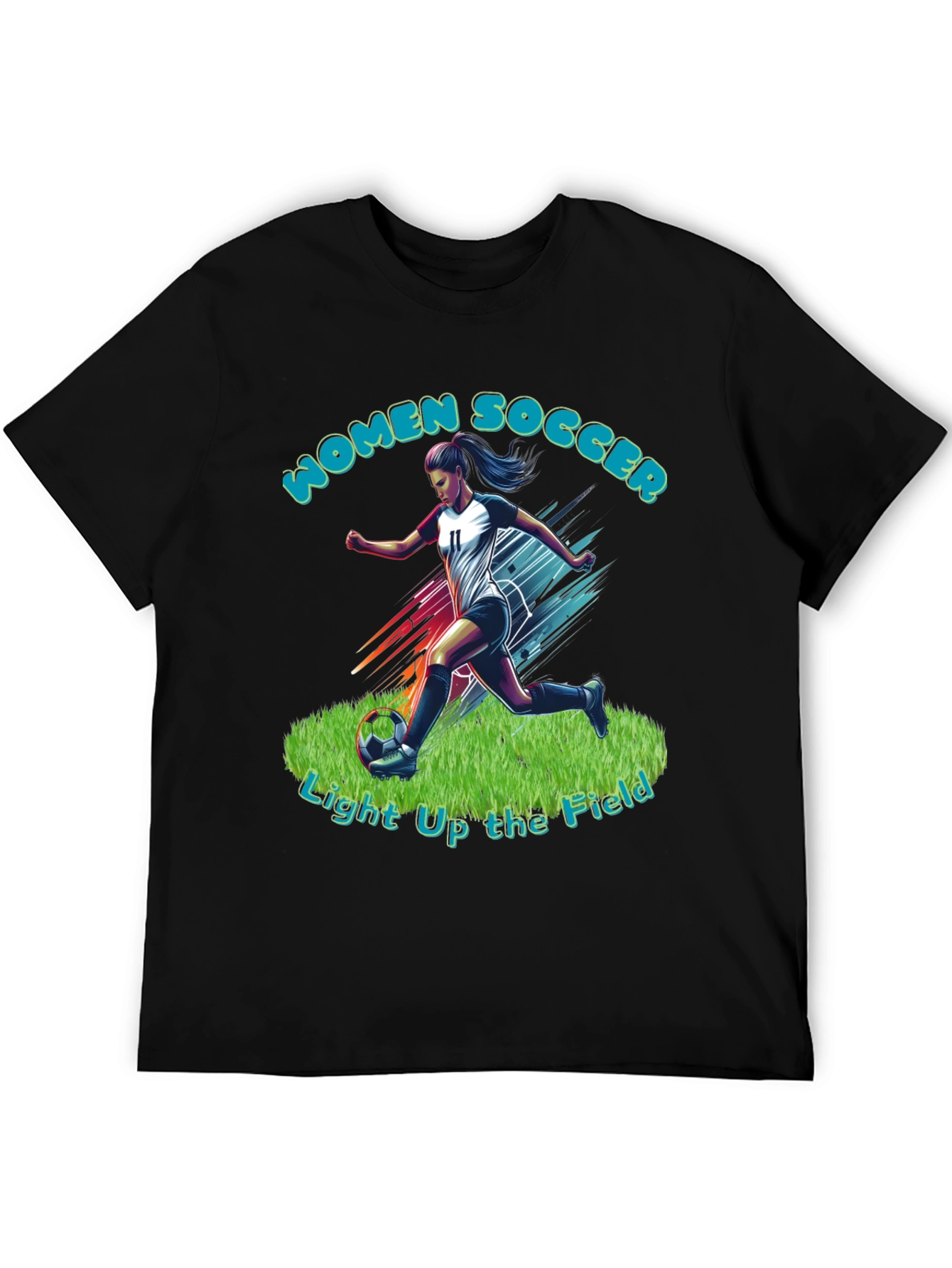 Women's Soccer Graphic T-Shirt - 5