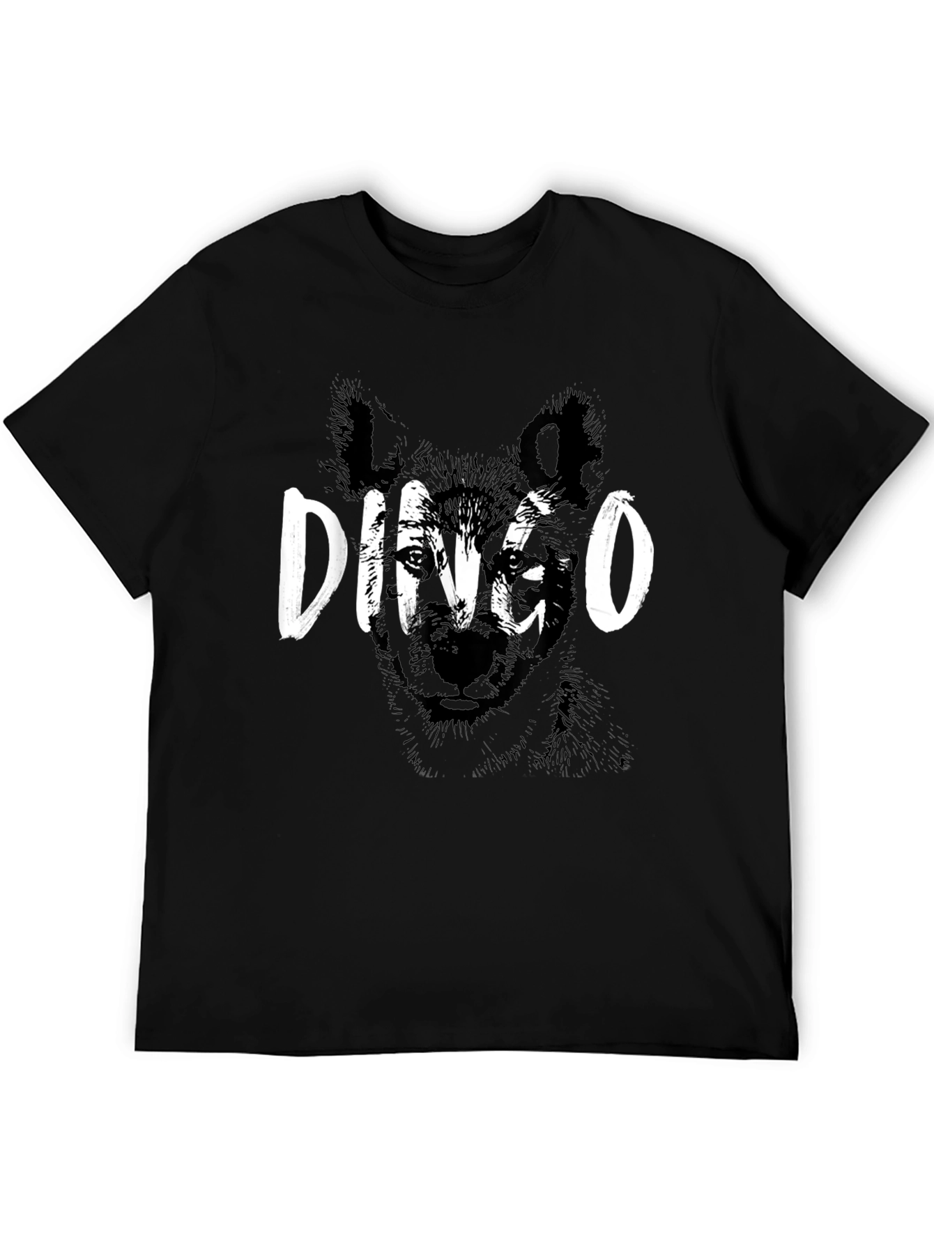 Black Dingo Graphic Print Black T-Shirt view 5