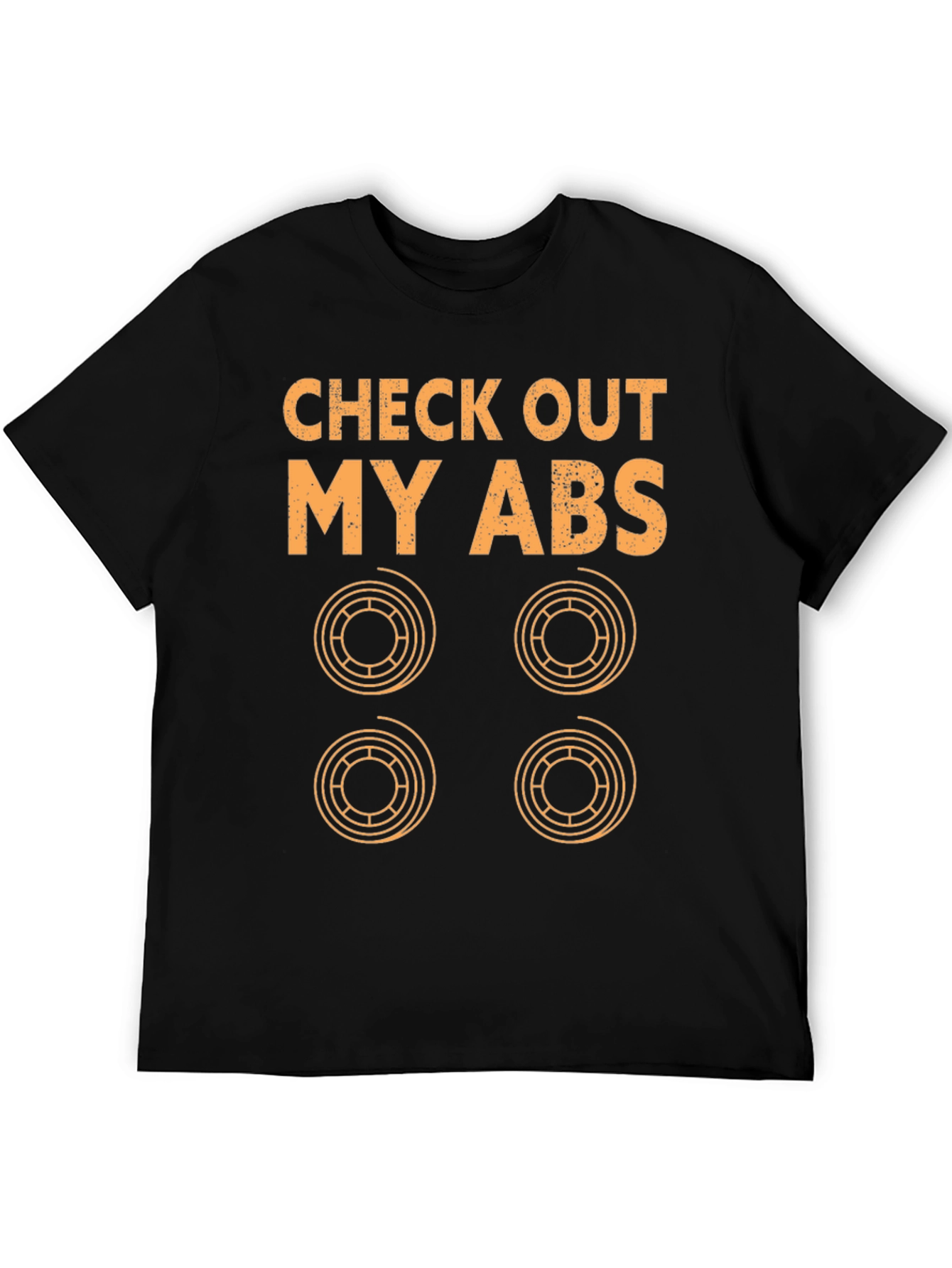 Black Check Out My ABS T-Shirt - Funny Auto Body Mechanic Tee view 5