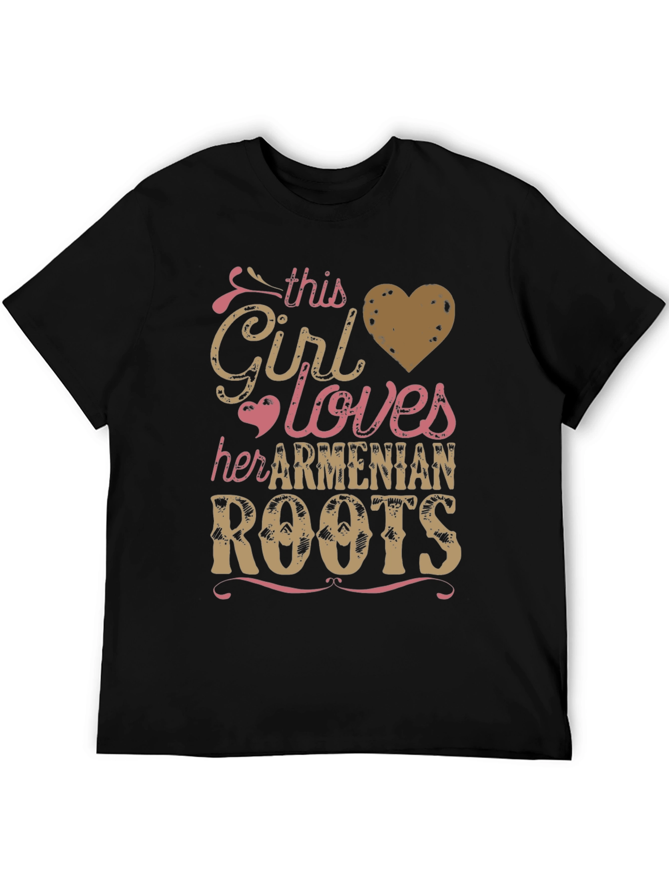 Armenian Roots T-Shirt - This Girl Loves Armenia - 5