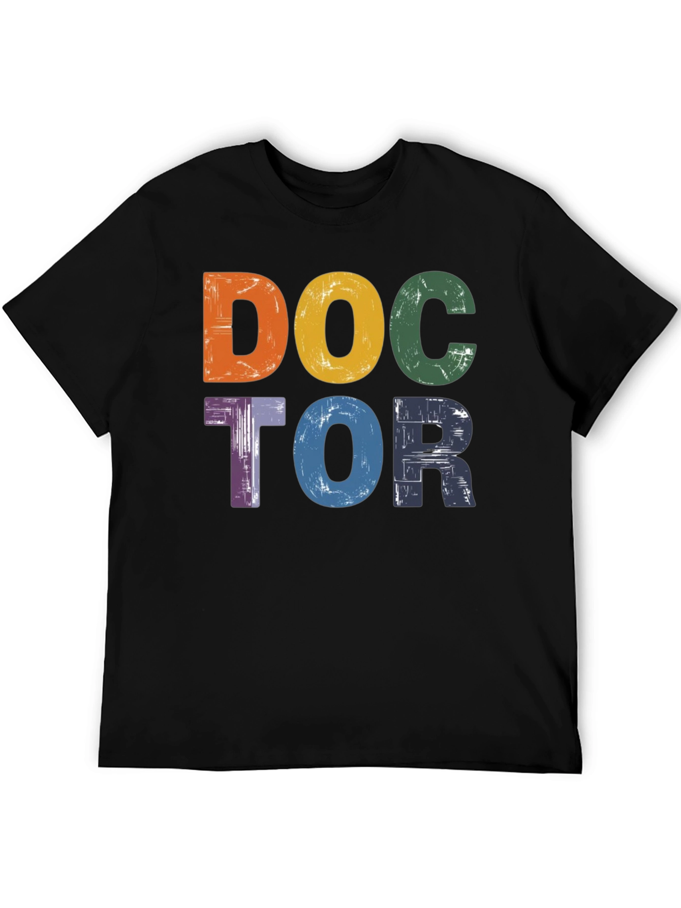 Black Doctor Colorful Graphic Tee view 5