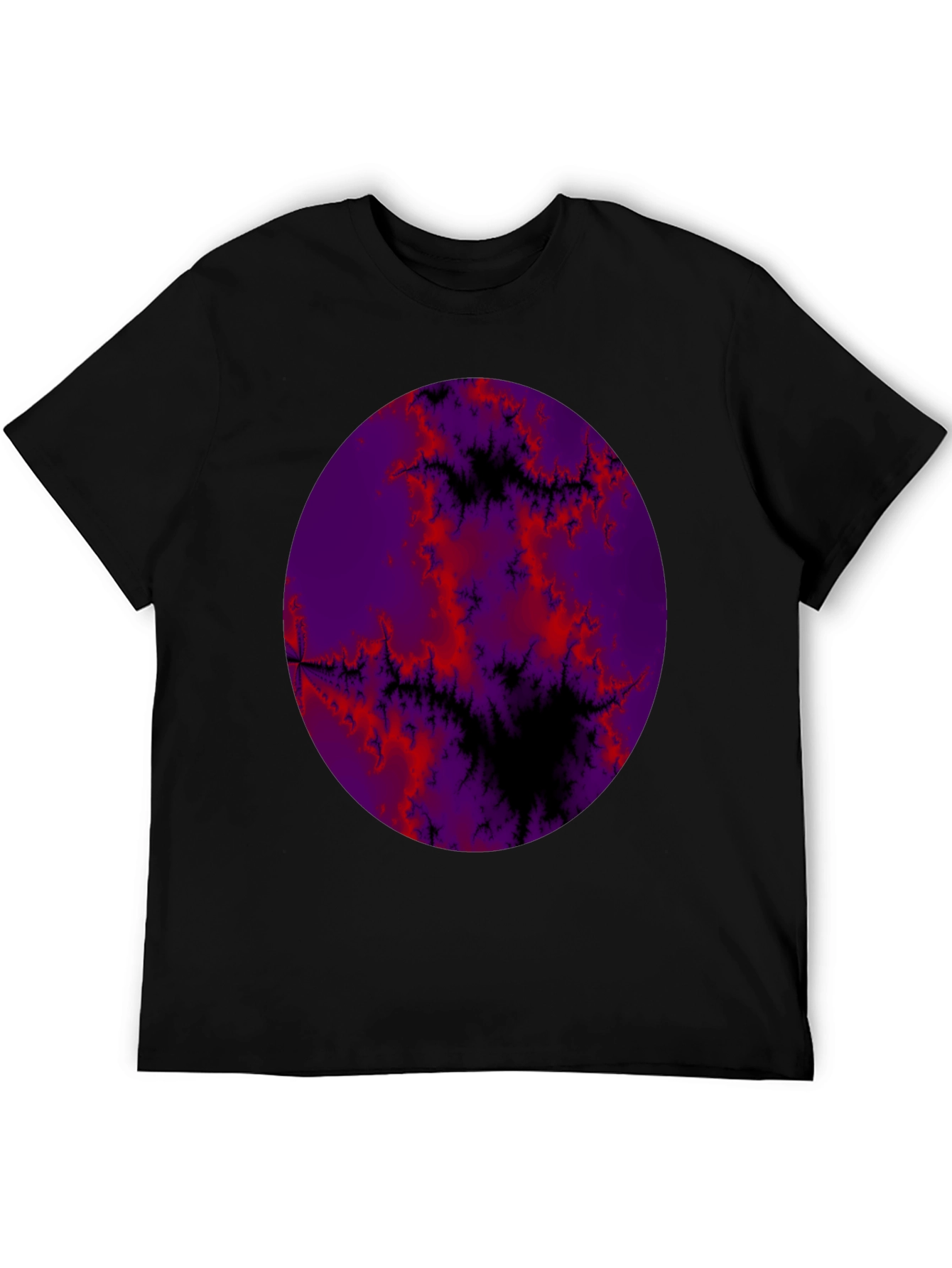 Fractal Planet Graphic T-Shirt - 5