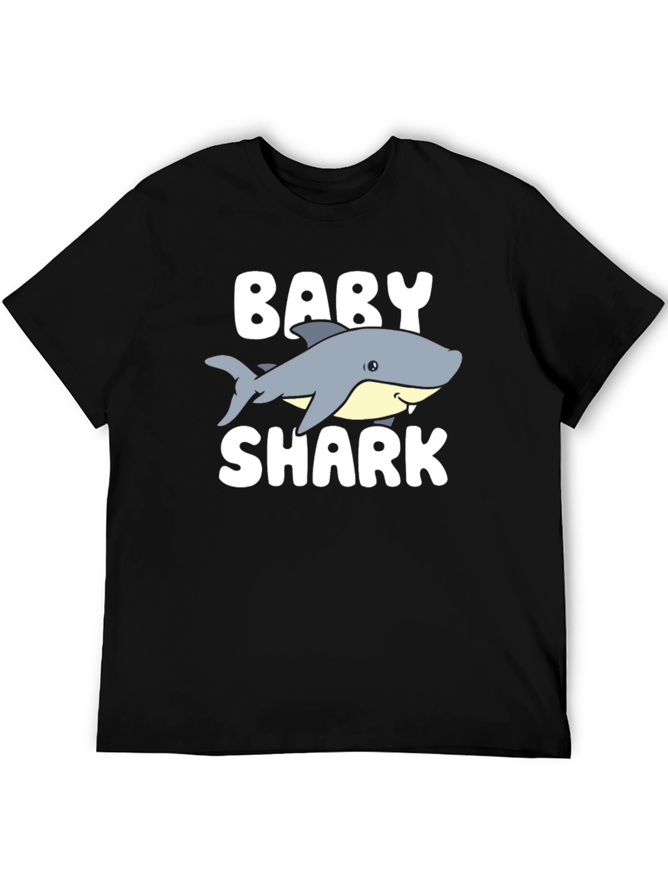 Black Baby Shark Graphic Tee view 5