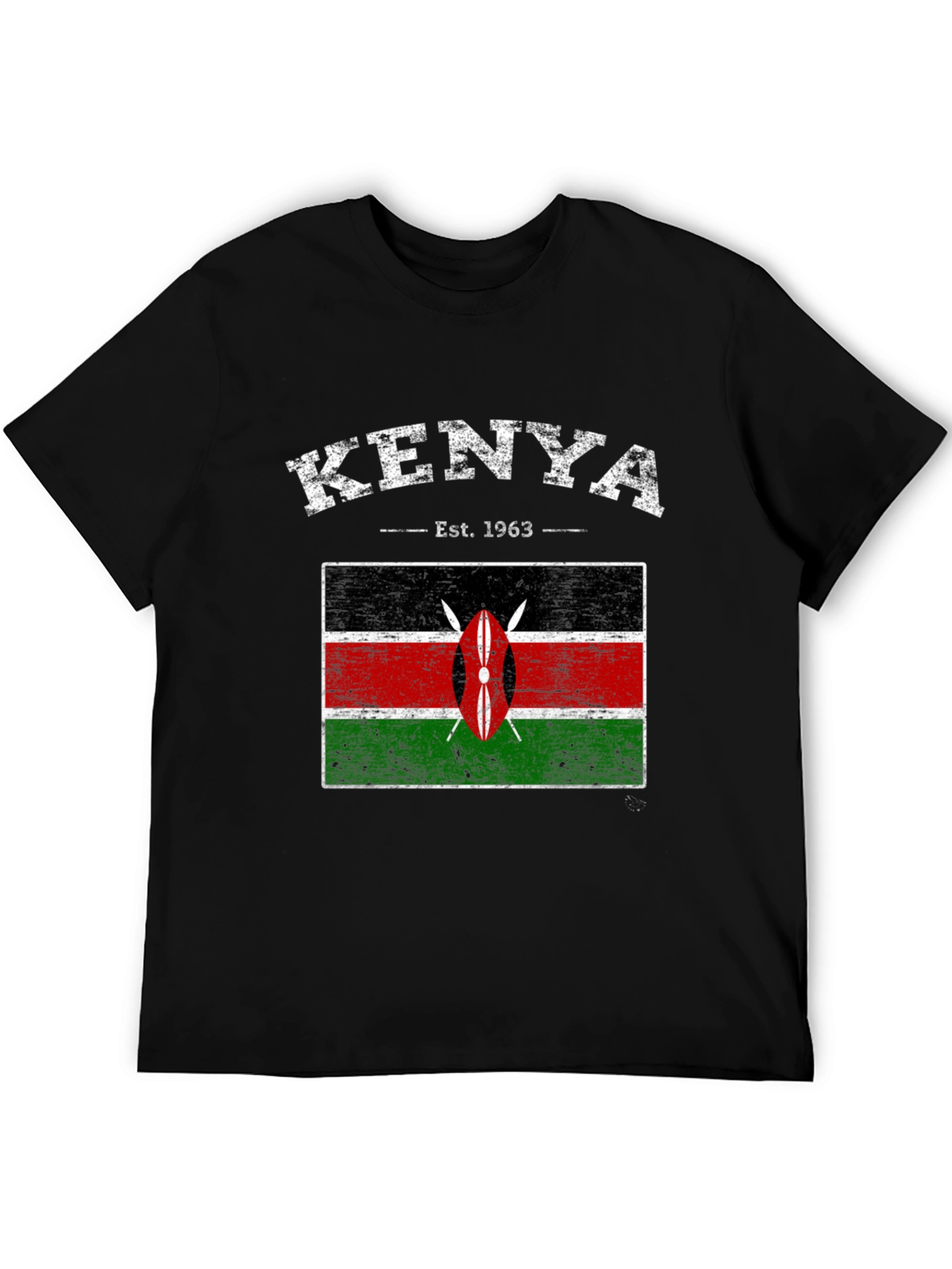 Kenya Flag Graphic T-Shirt - Est. 1963 - 5