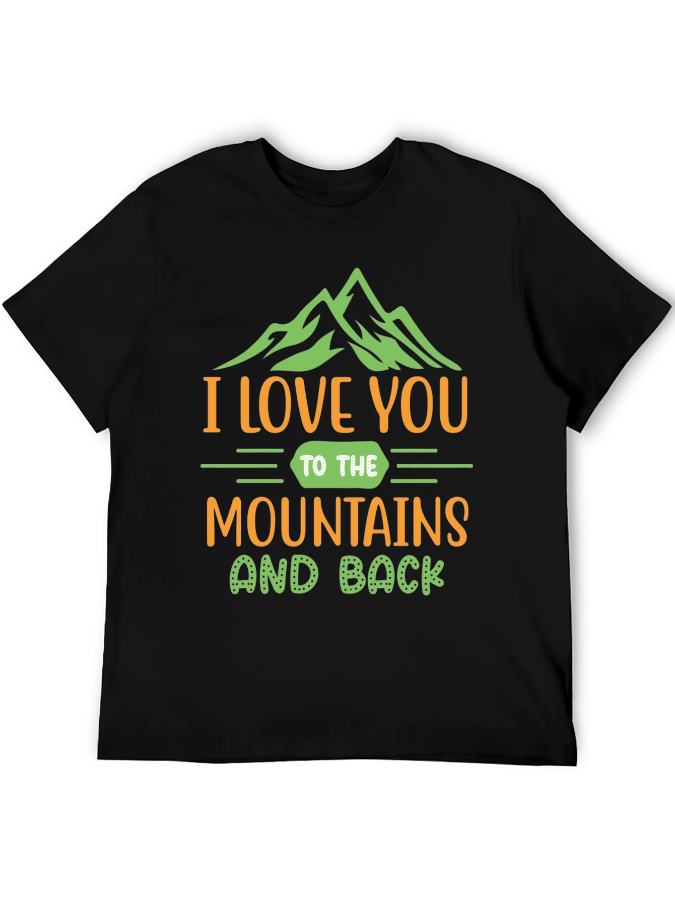 Black Mountains Graphic Print Tee view 5