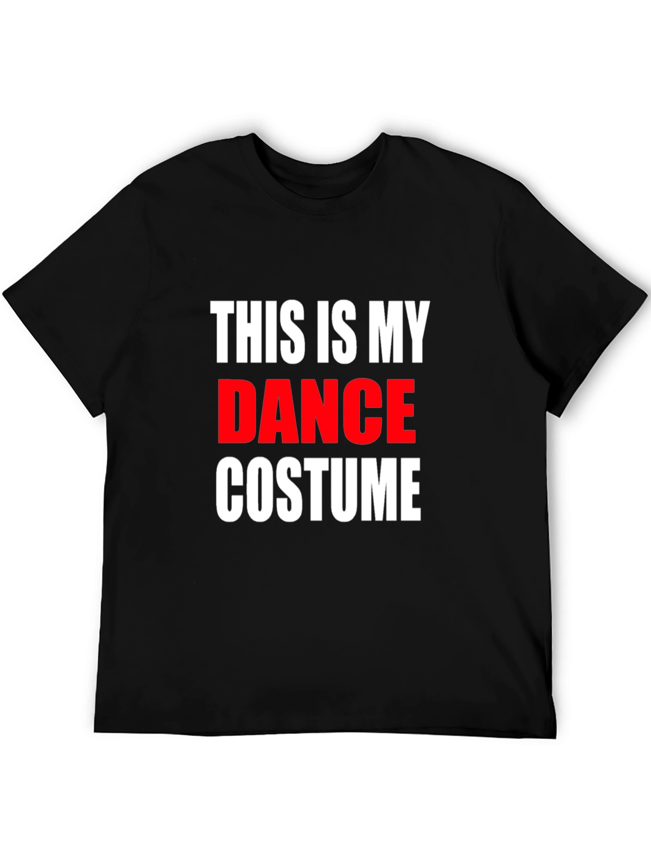 Black Dance Costume T-Shirt - Funny Dancing Tee view 5