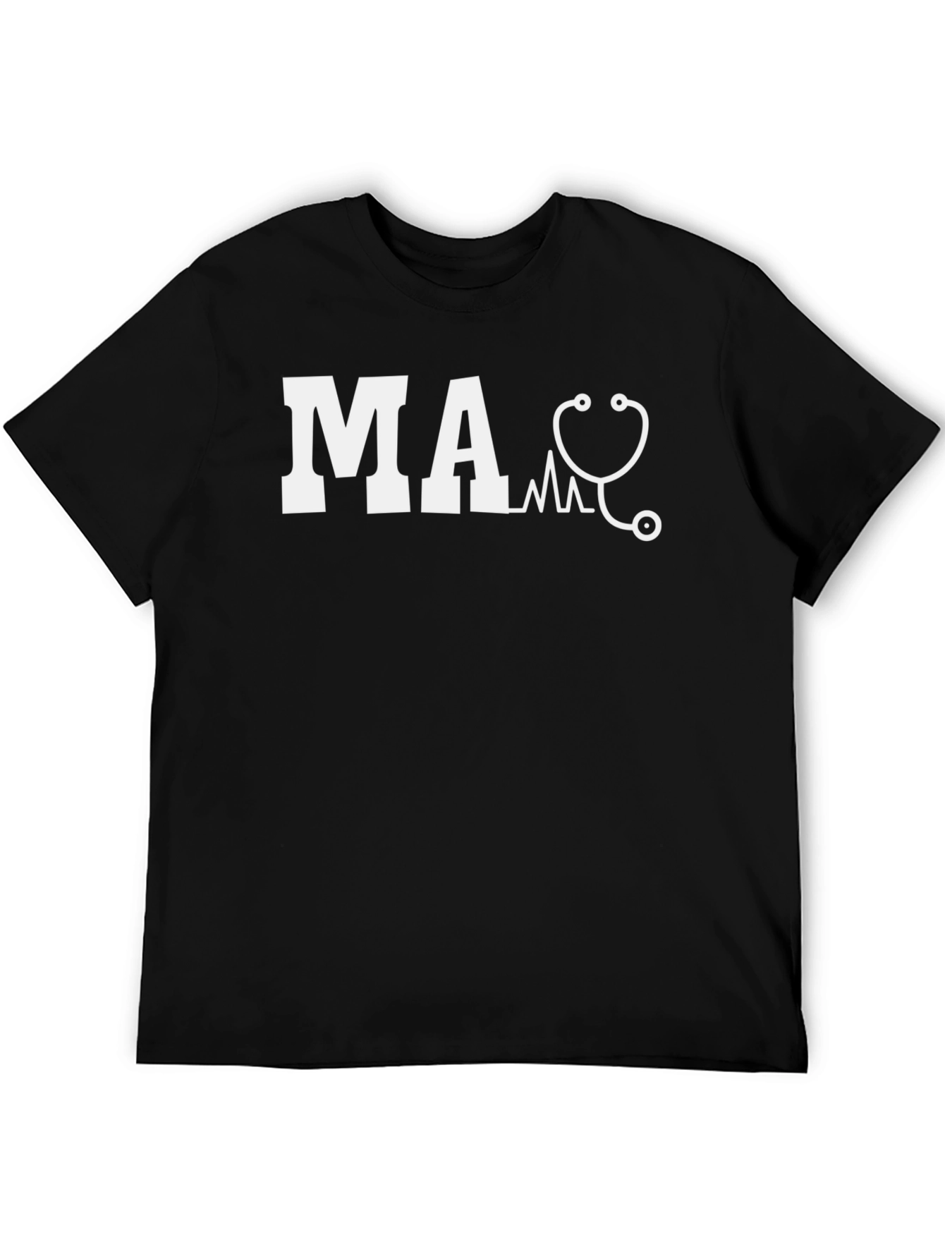Medical Assistant Stethoscope Graphic T-Shirt - 5