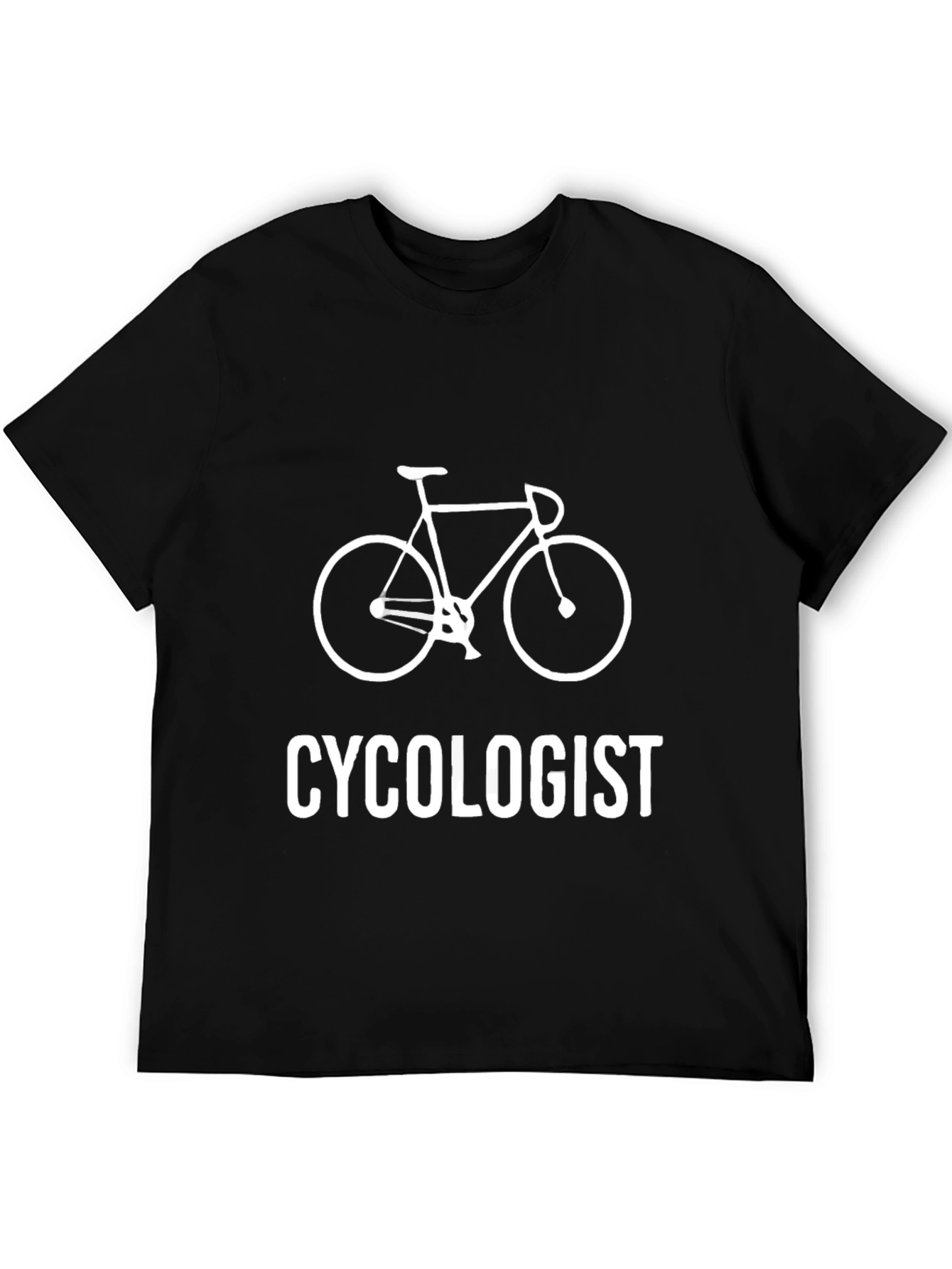 Black Cyclologist Graphic Tee - Ride On! view 5