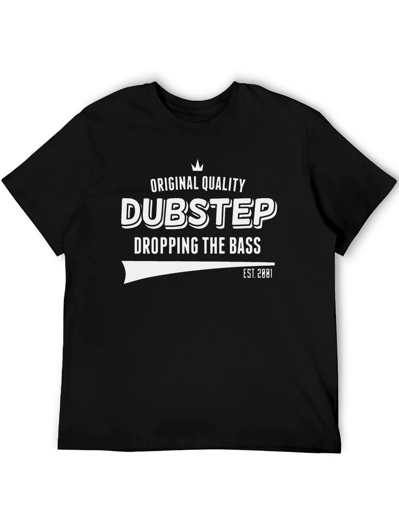 Black Dubstep Dropping the Bass T-Shirt - Original Quality view 5