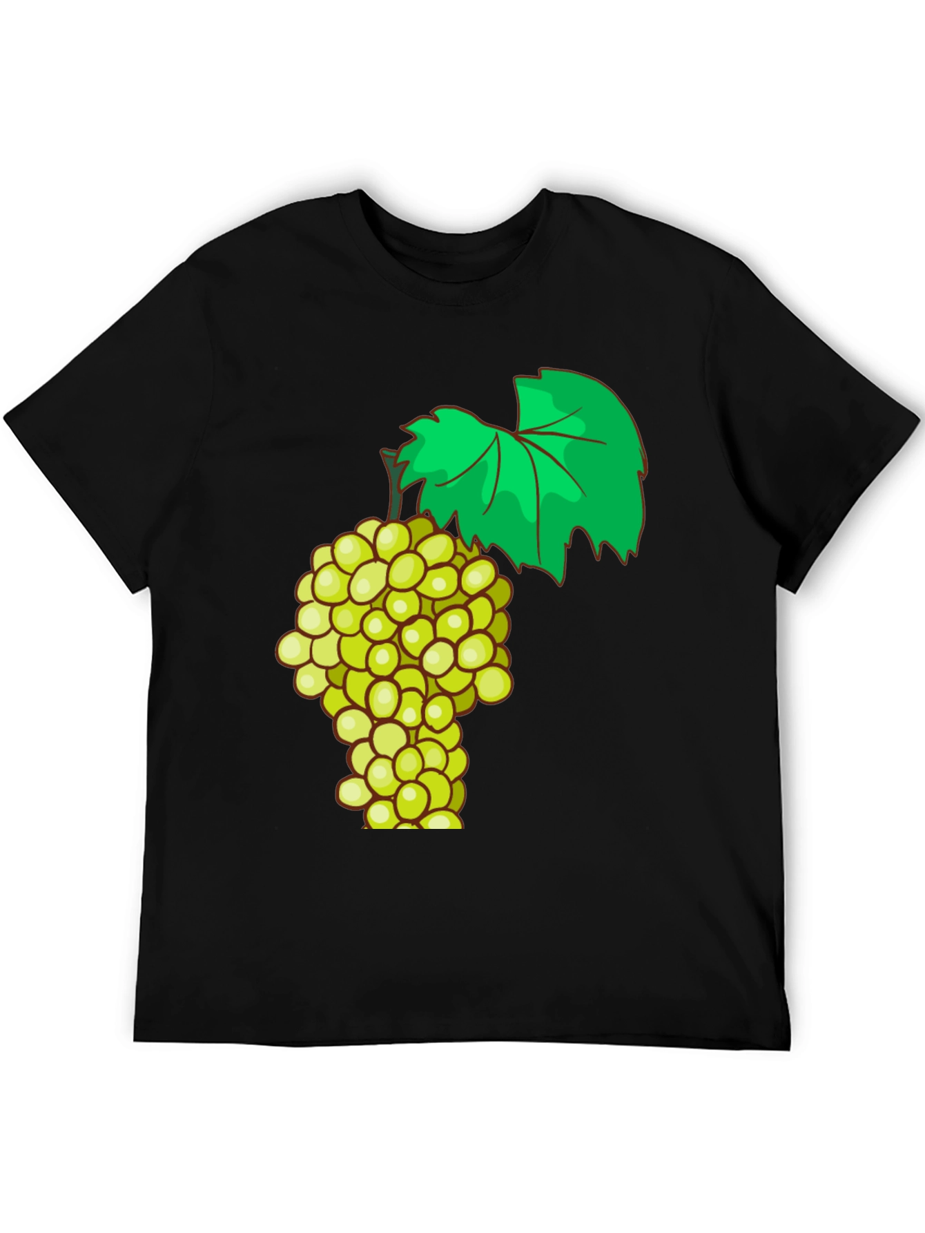 Black Grape Graphic T-Shirt - Fruit Lover's Tee view 5