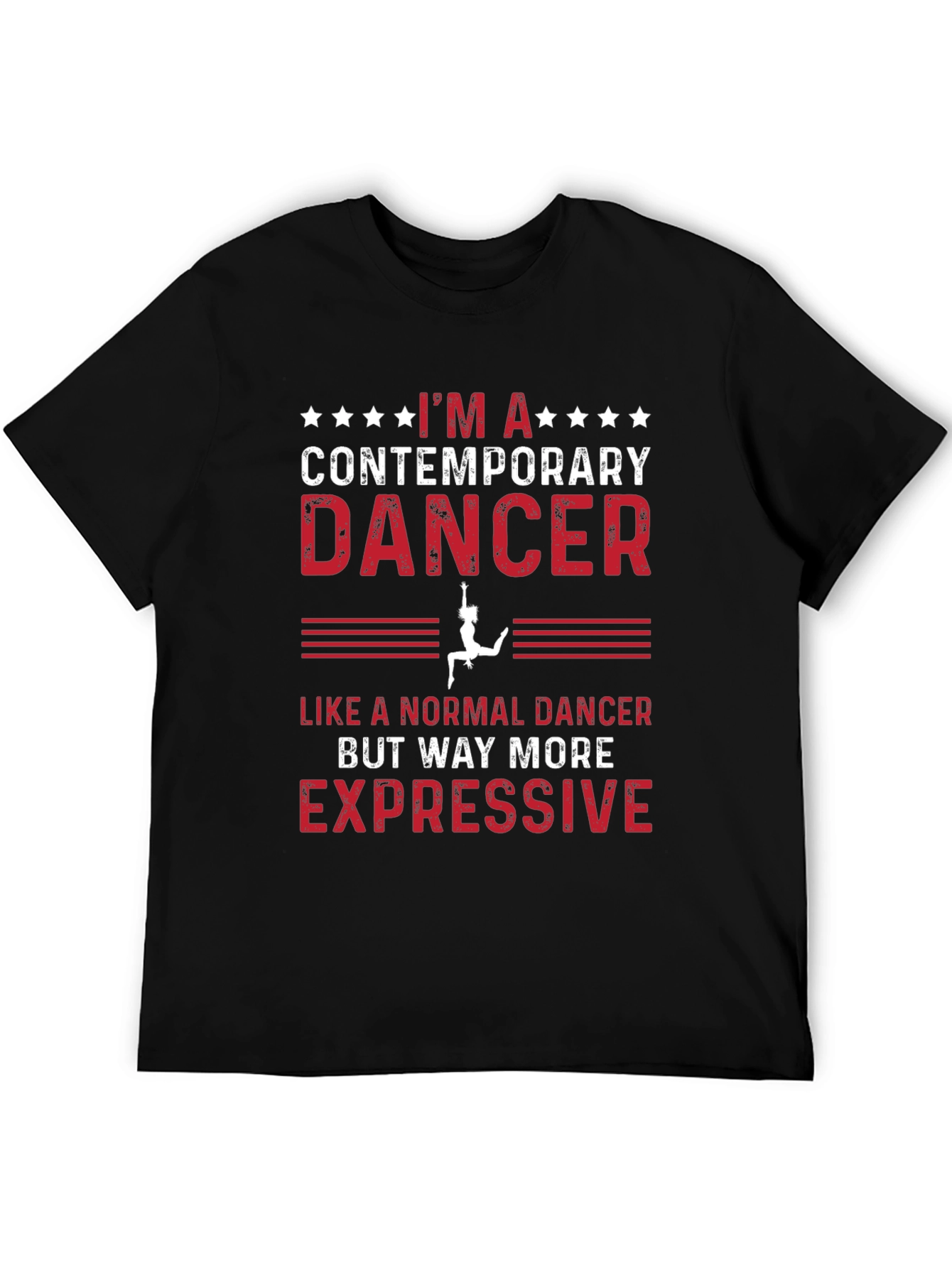 Contemporary Dancer Graphic T-Shirt - Expressive Style - 5