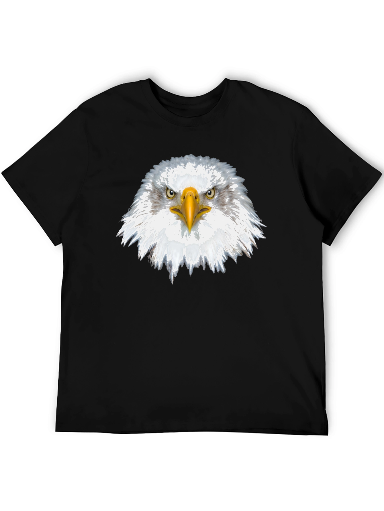 Black Eagle Graphic Black T-Shirt view 5