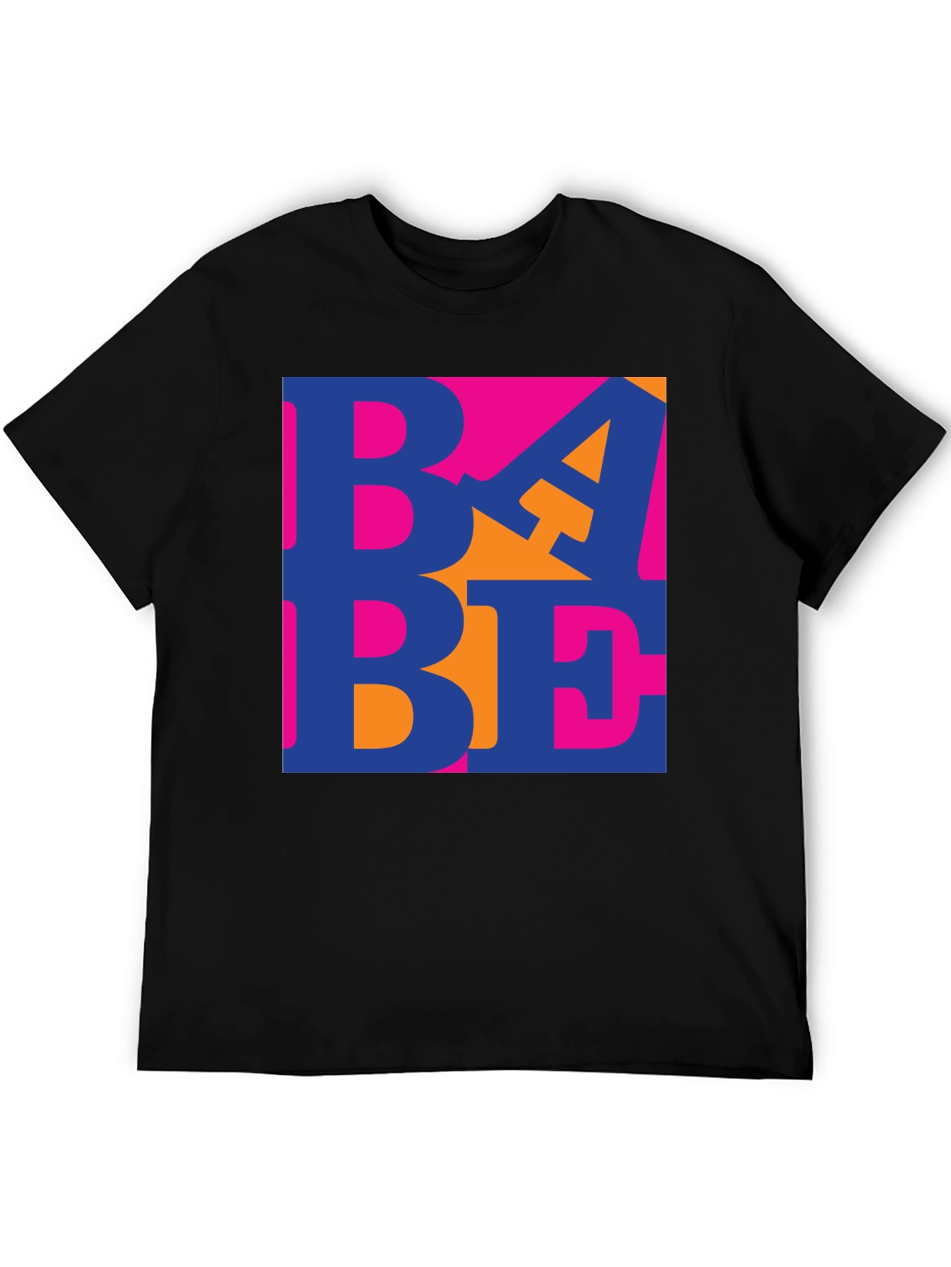 Black BAE T-Shirt - Bold Graphic Design, Soft Cotton Tee view 5