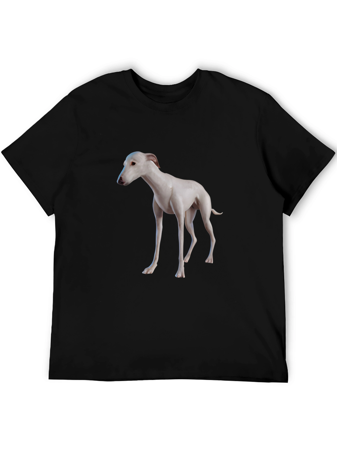 Black Dog Graphic Black T-Shirt view 5