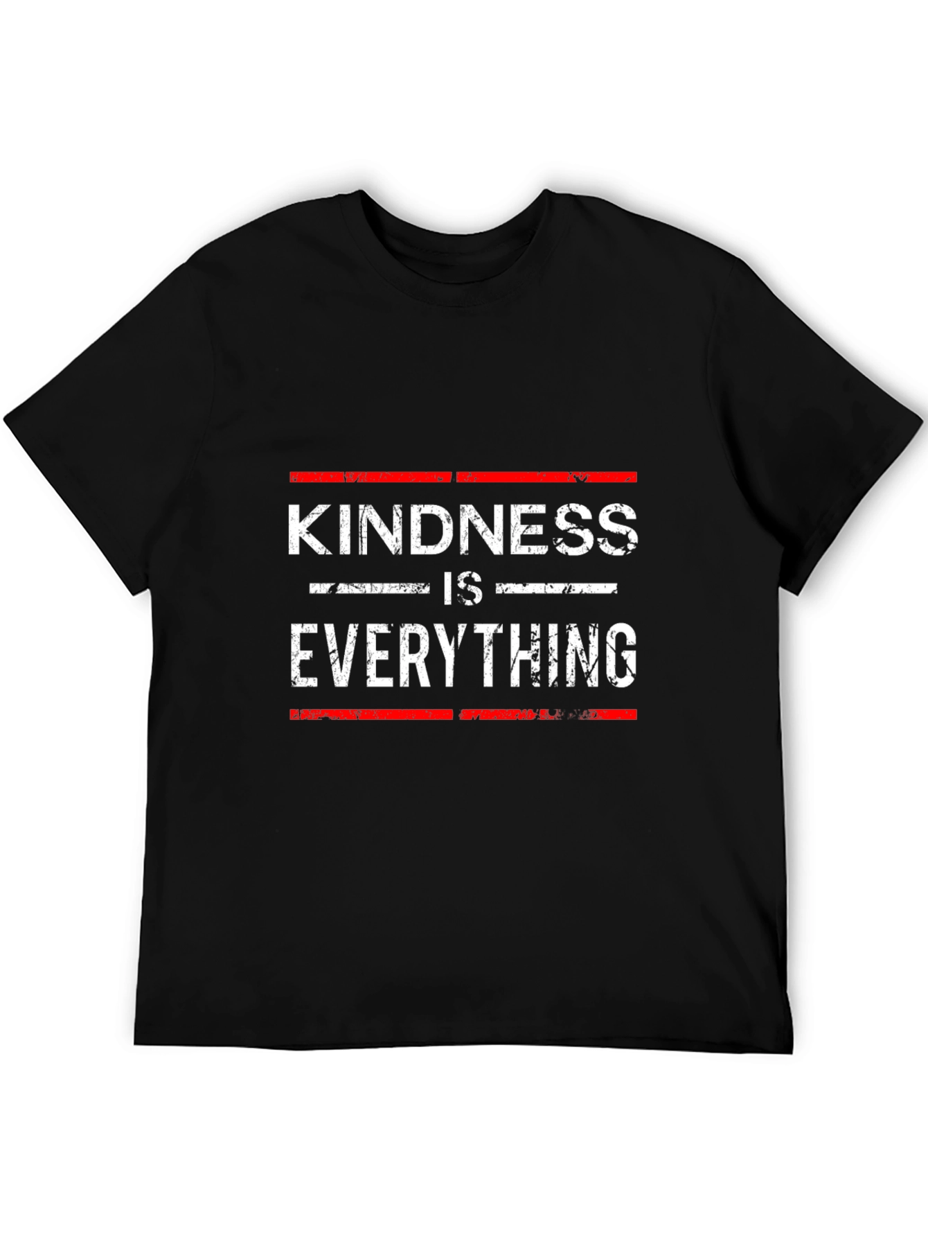 Black Kindness is Everything Graphic T-Shirt - Unisex view 5