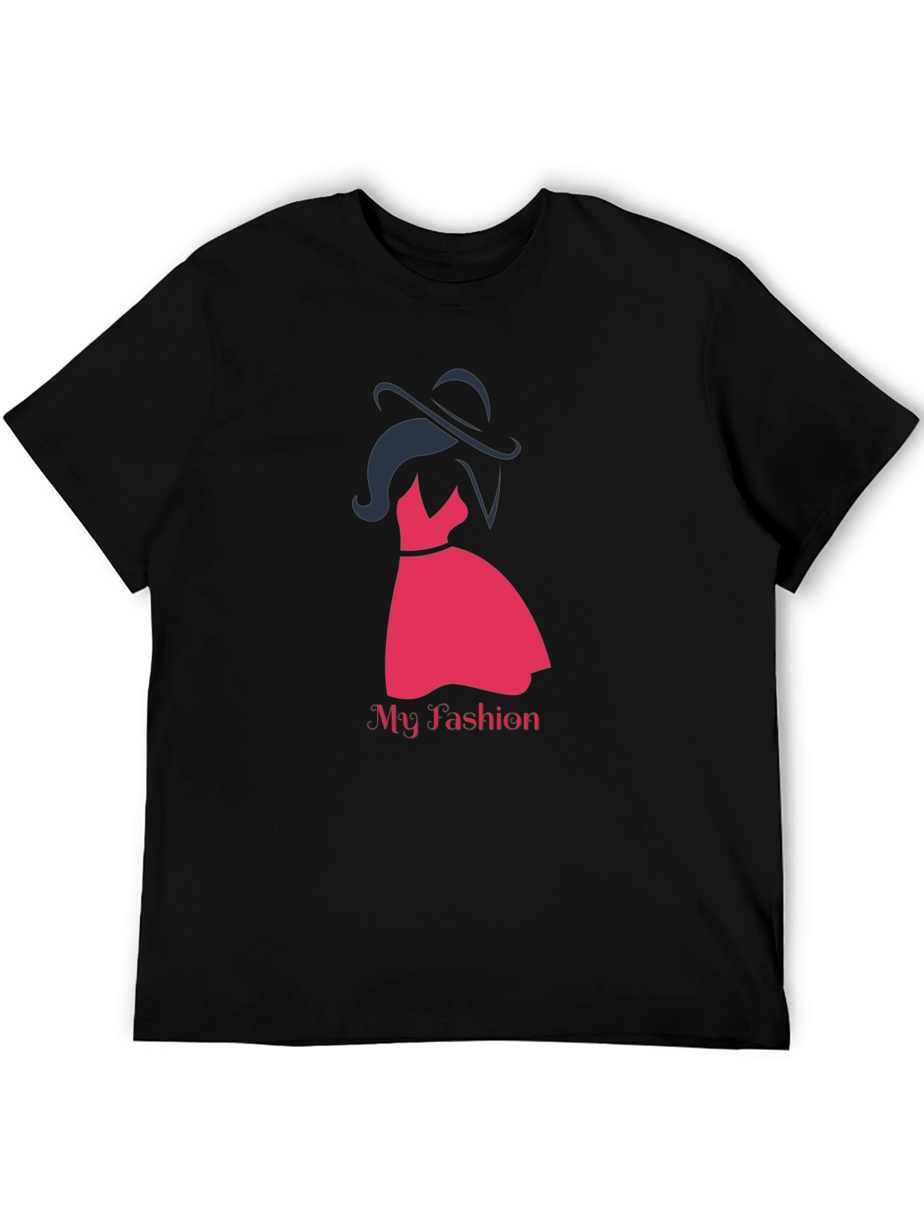 Black My Fashion Lady T-Shirt view 5