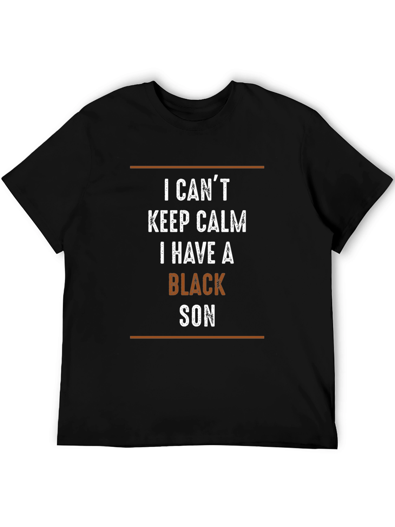 Black I Can't Keep Calm Black Son T-Shirt view 5