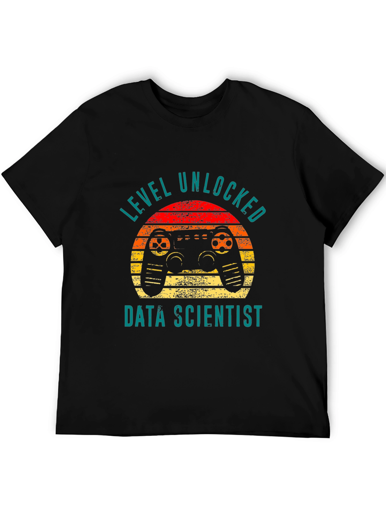 Black Level Unlocked Data Scientist T-Shirt view 5