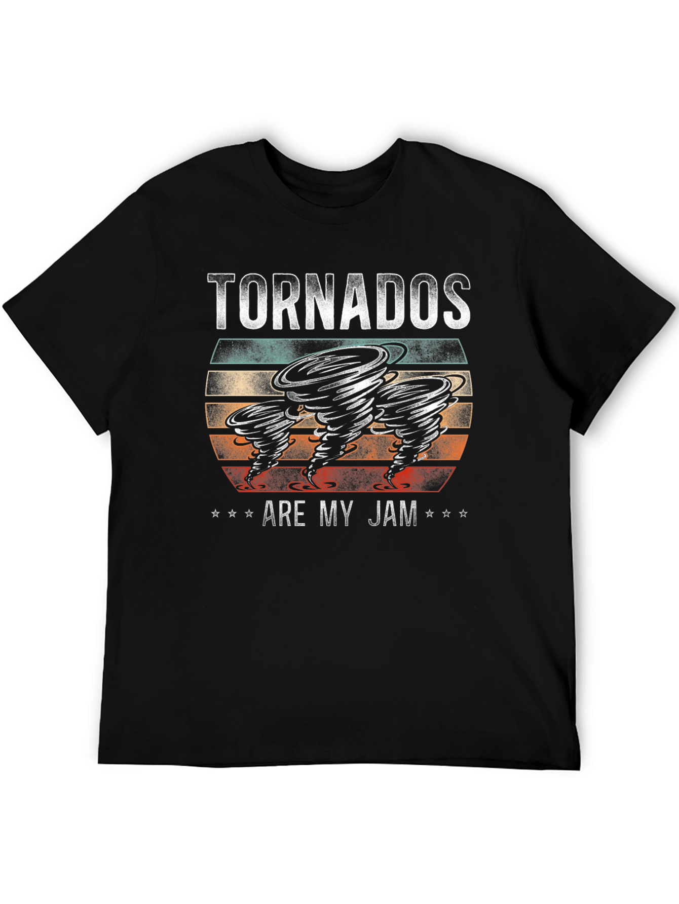 Black Tornadoes Are My Jam Graphic Tee view 5