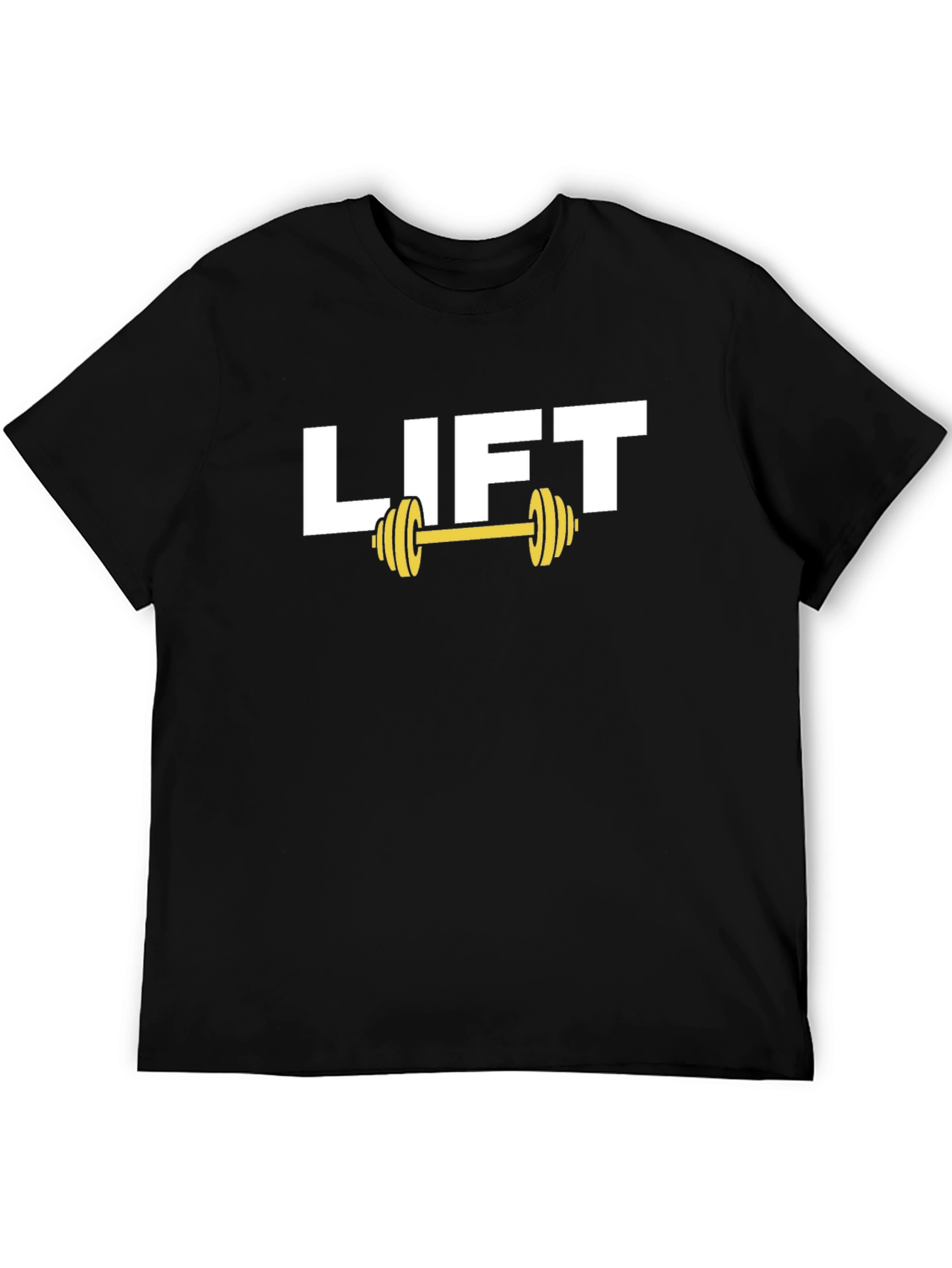 Black Lift Graphic T-Shirt - Black Gym Apparel view 5