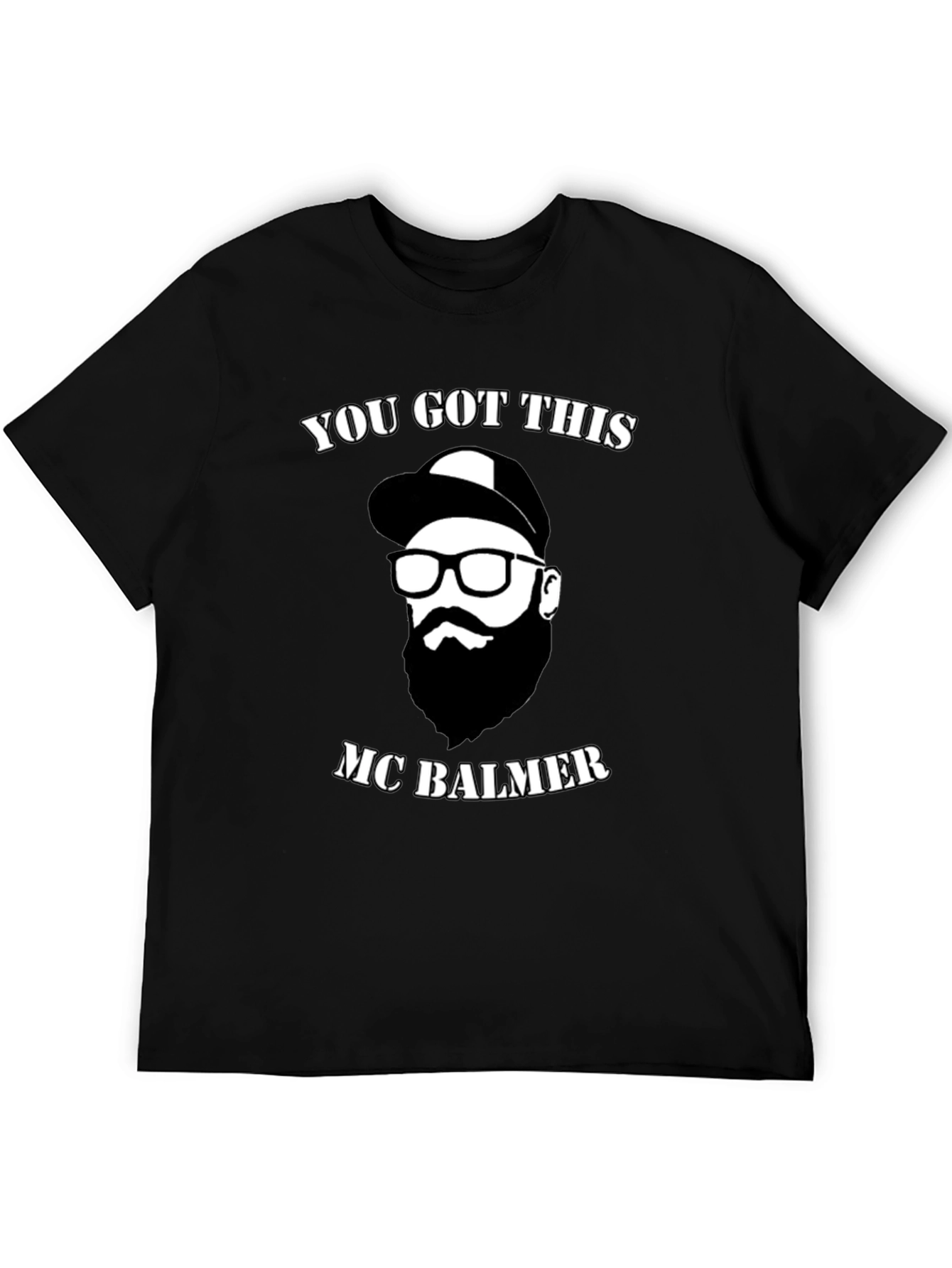 Black You Got This MC Balmer Graphic Tee view 5