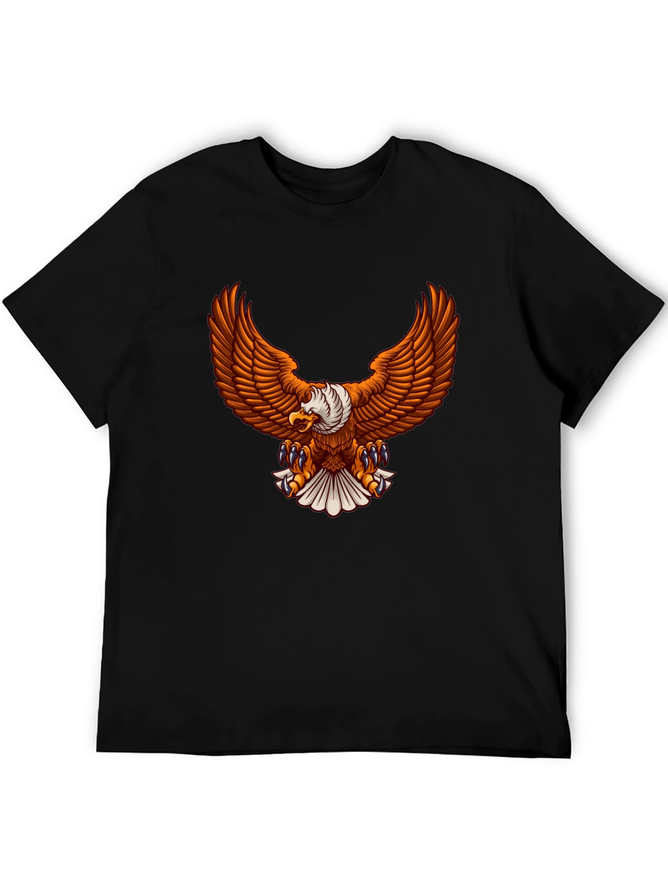 Black Black Eagle Graphic Tee view 5