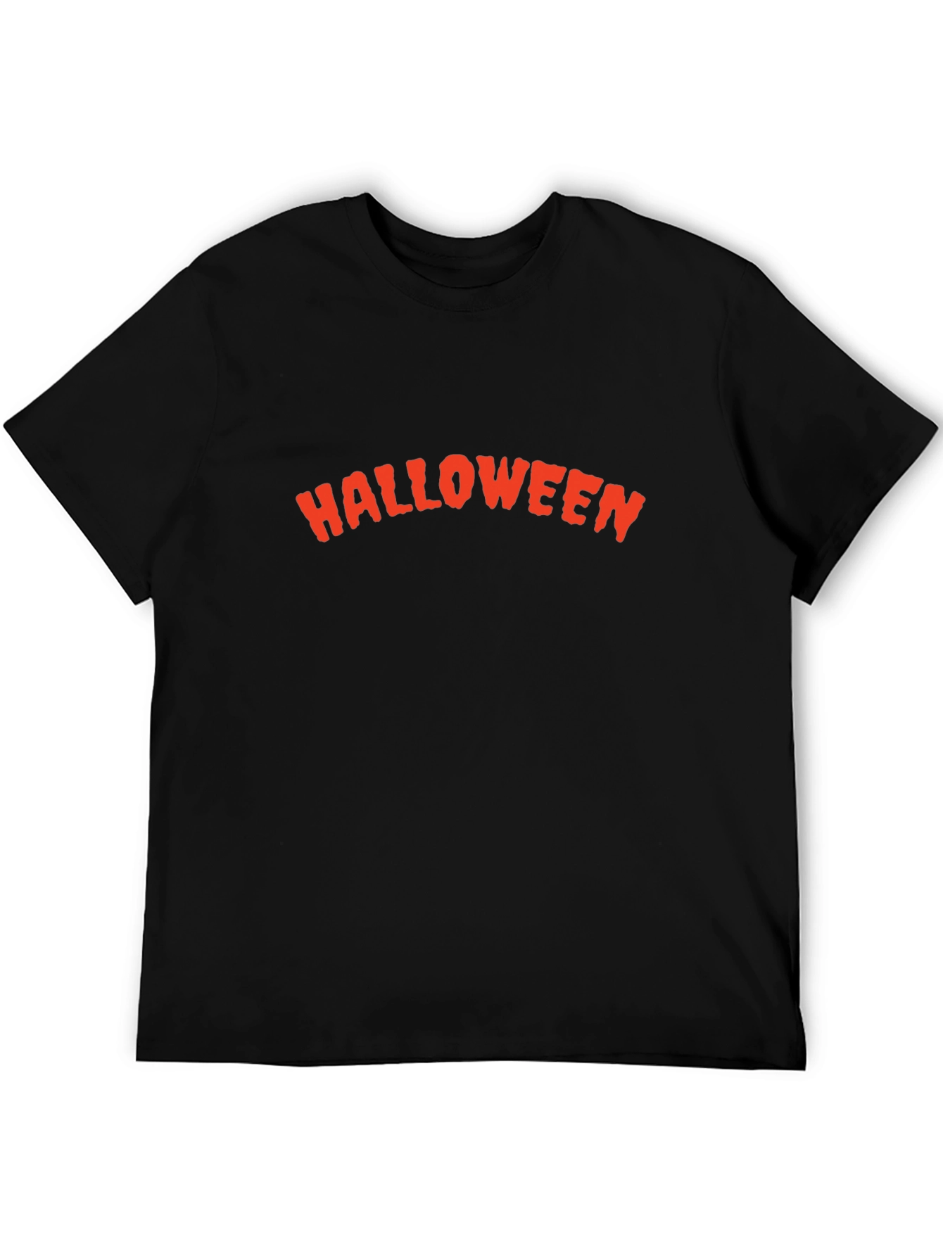 Black Halloween Graphic Tee - Spooky Season Style view 5
