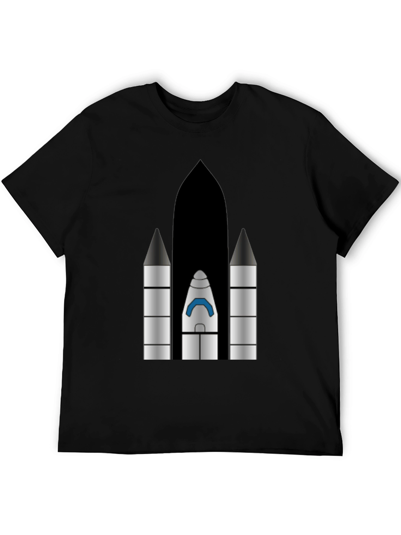Rocket Graphic T-Shirt - Space Launch Apparel - 5