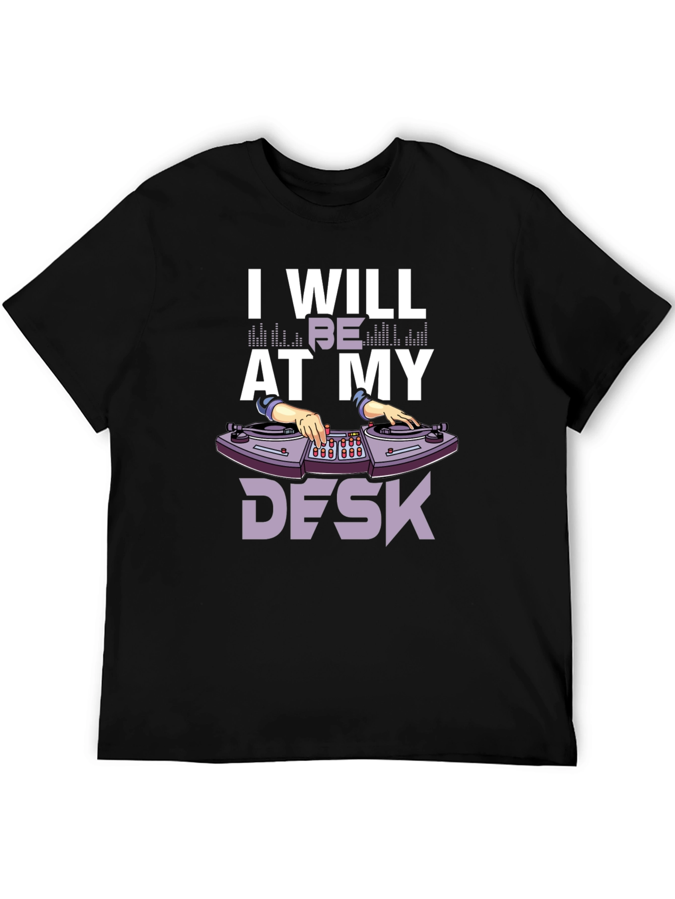 DJ Desk T-Shirt - Music Lover Tee - 5