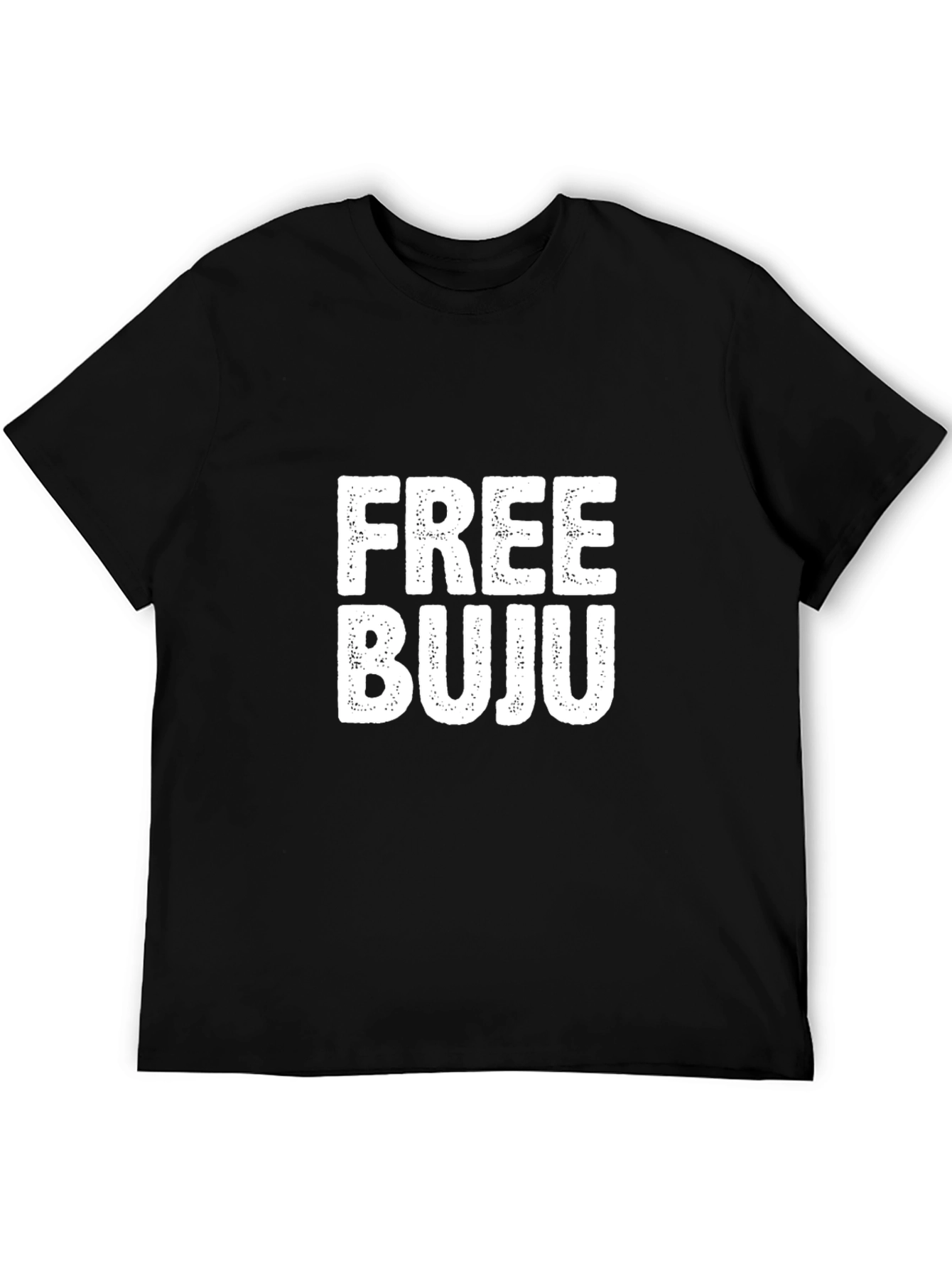 Black Free Buju Black Graphic Tee - Casual Comfort view 5
