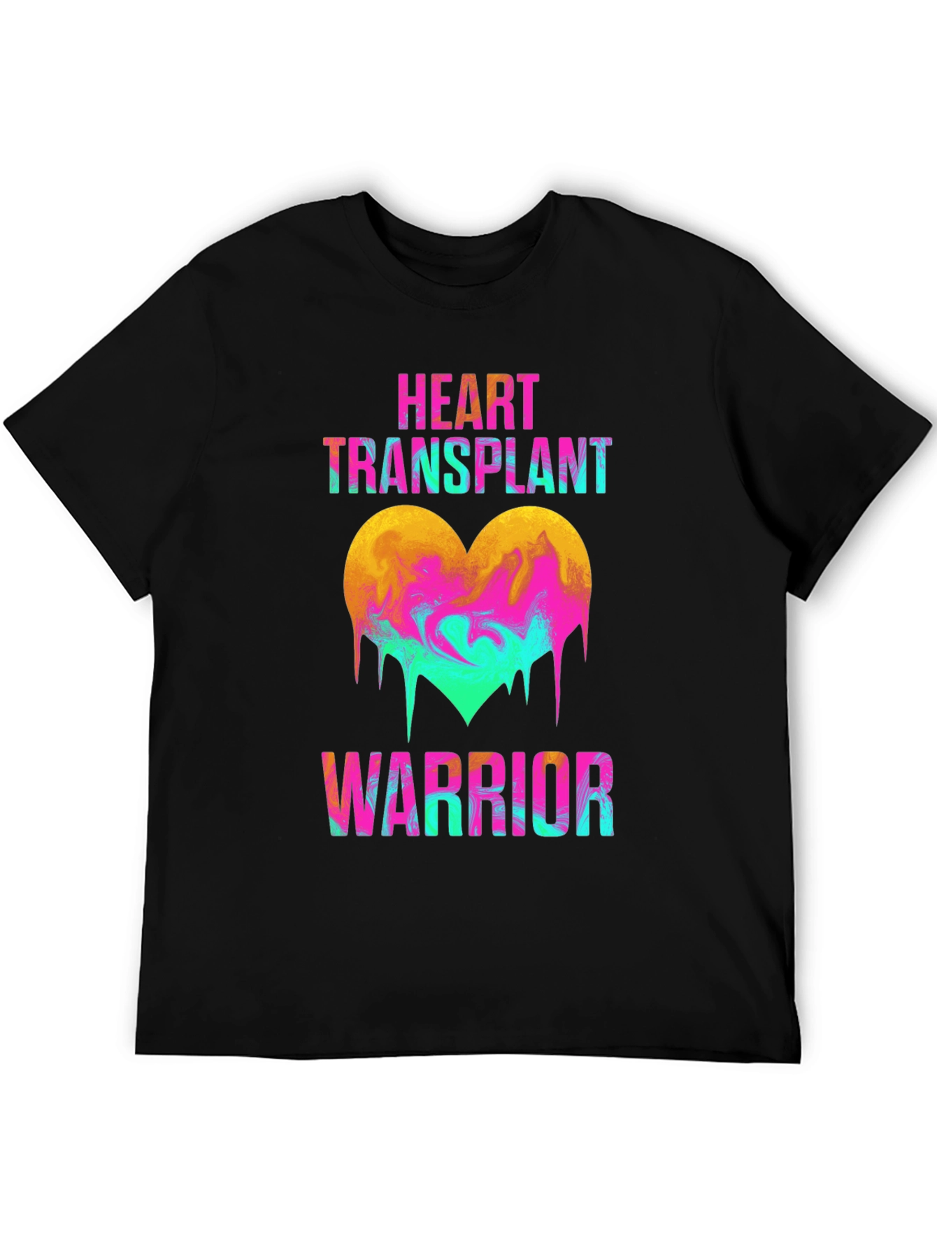 Black Heart Transplant Warrior Graphic Tee view 5