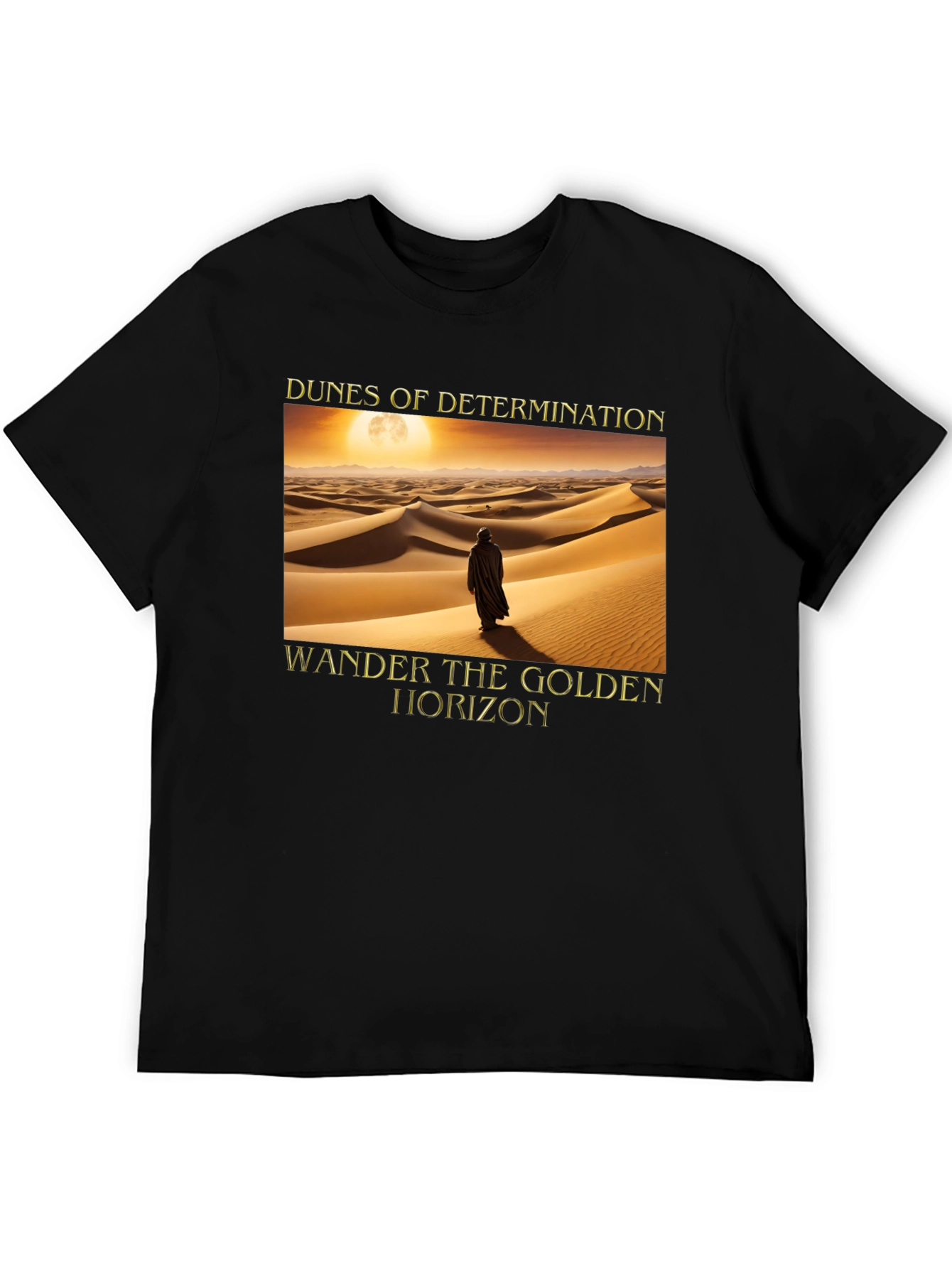 Black Dunes of Determination T-Shirt view 5
