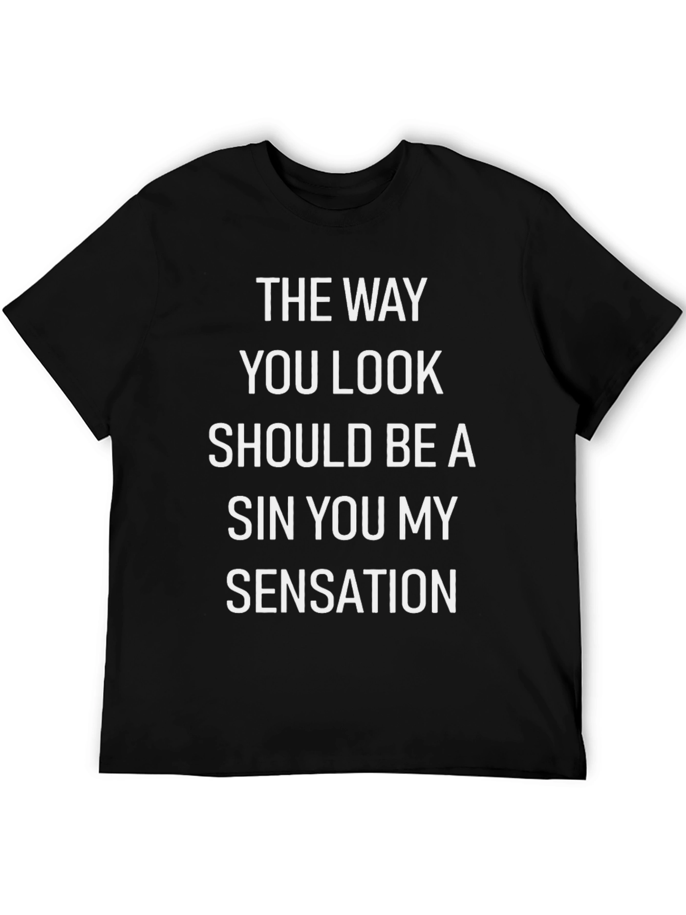 Black The Way You Look Graphic T-Shirt view 5