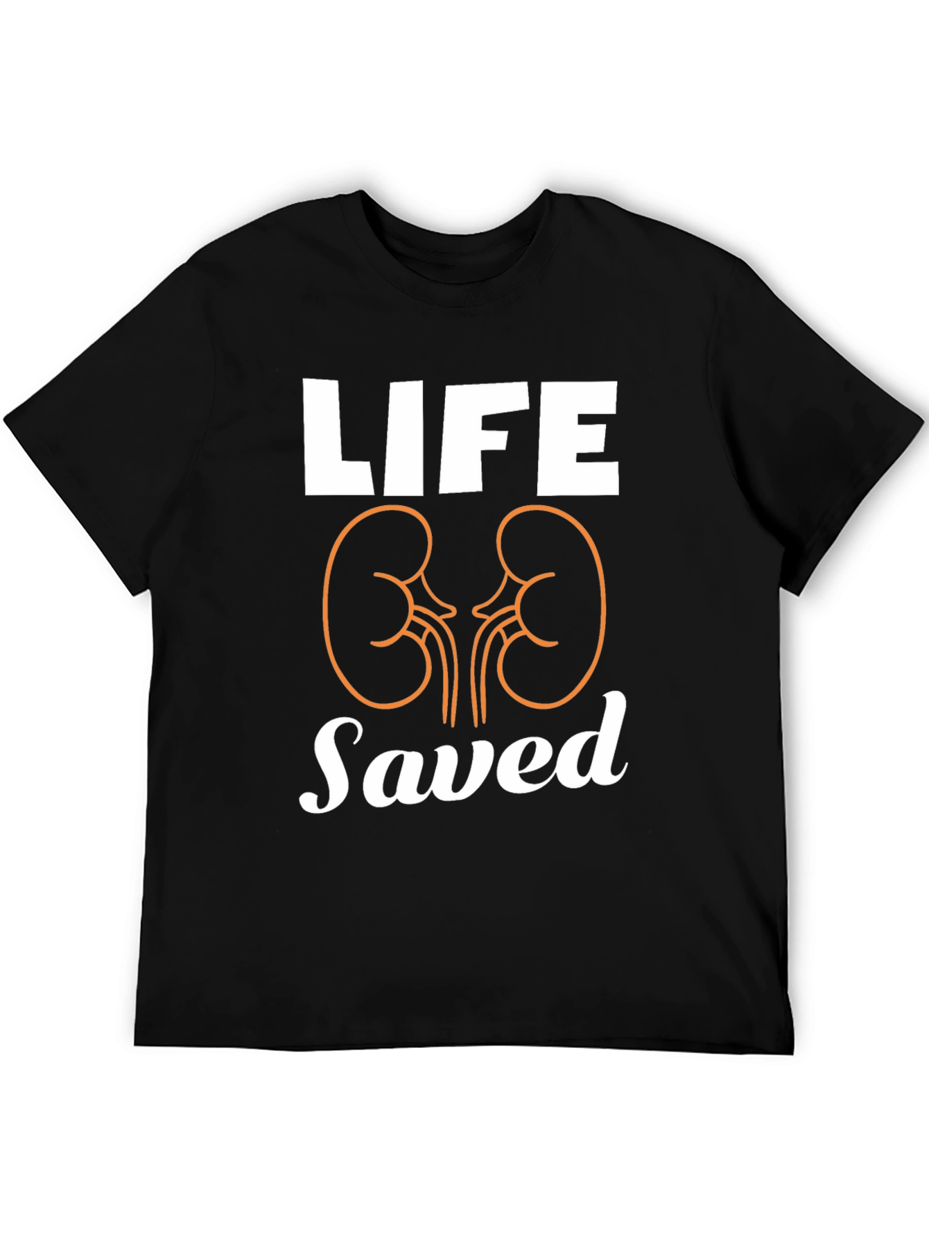 Black Life Saved Kidney T-Shirt for Organ Donation view 5