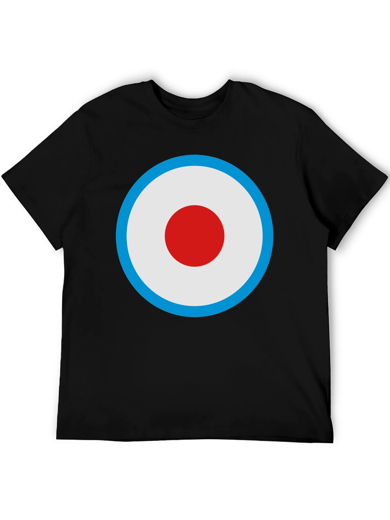 Black Target Logo Tee - Classic Mod Style view 5