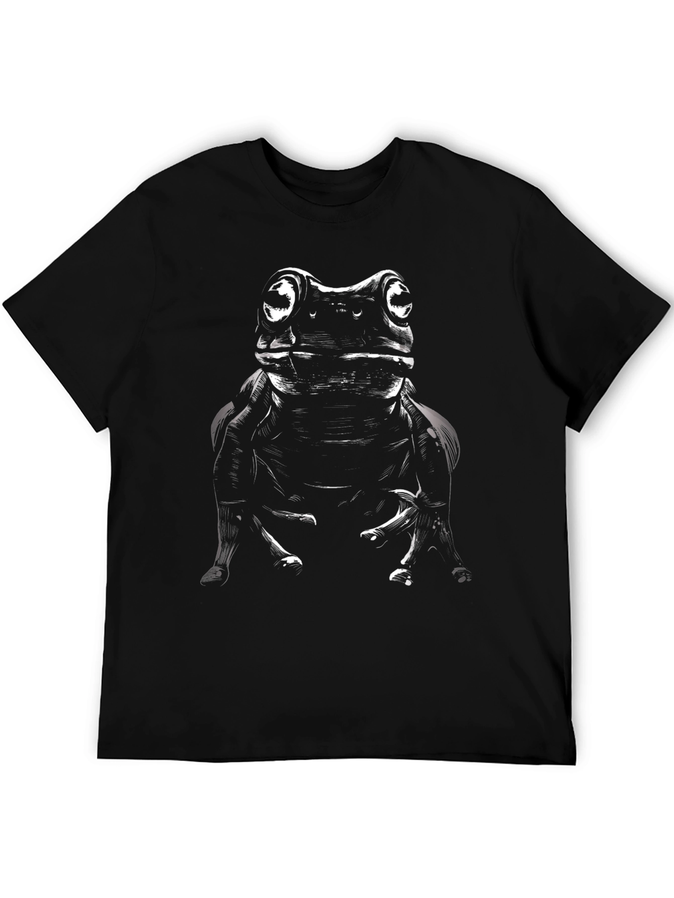 Black Frog Graphic Tee - Black view 5
