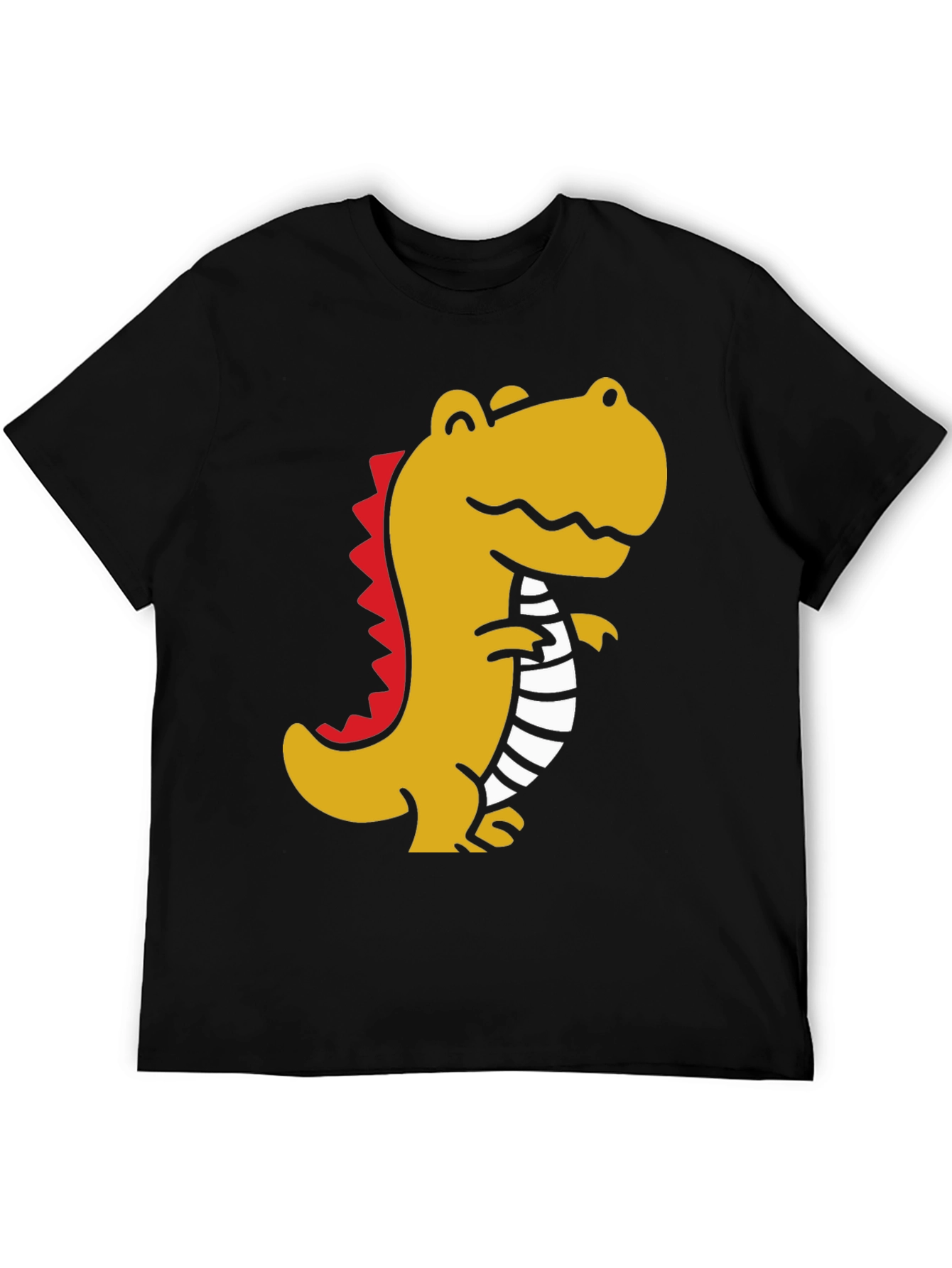 Black Dino Graphic T-Shirt - Stylish Comfort view 5