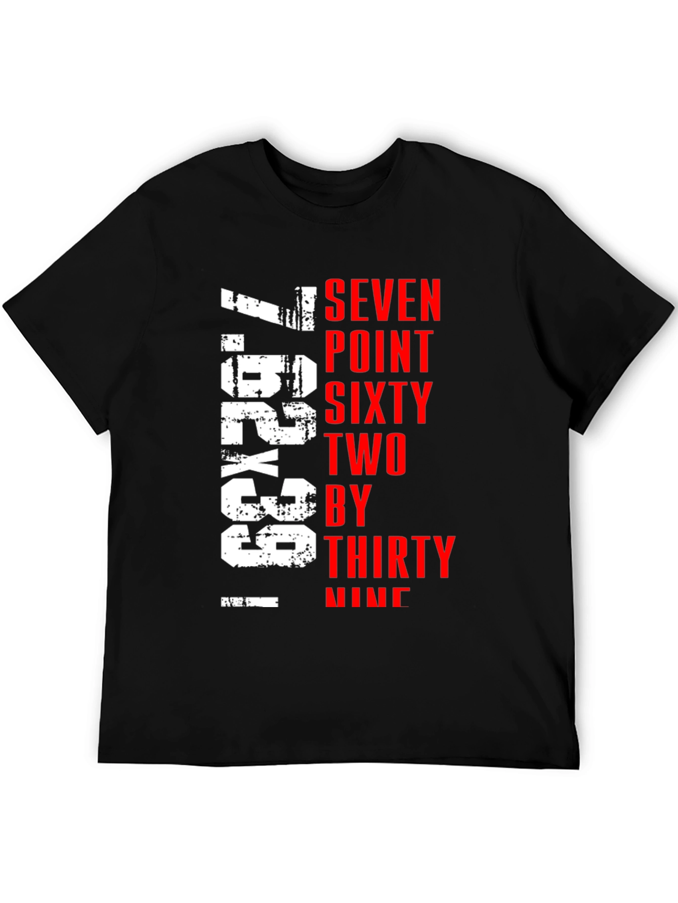 Black 7.62x39mm T-Shirt - Gun Enthusiast Apparel view 5