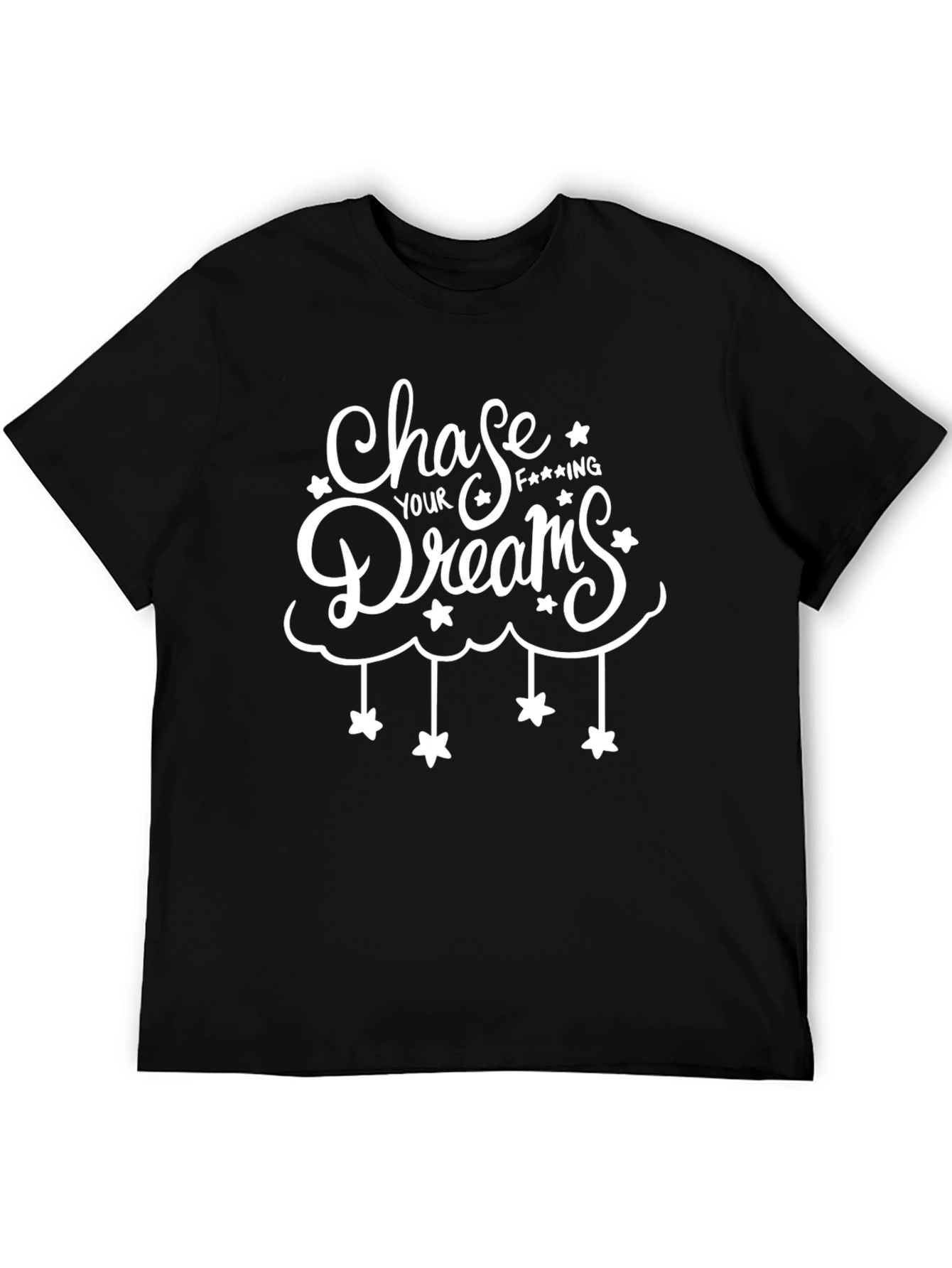 Black Chase Your Dreams Graphic Tee - Black T-Shirt view 5