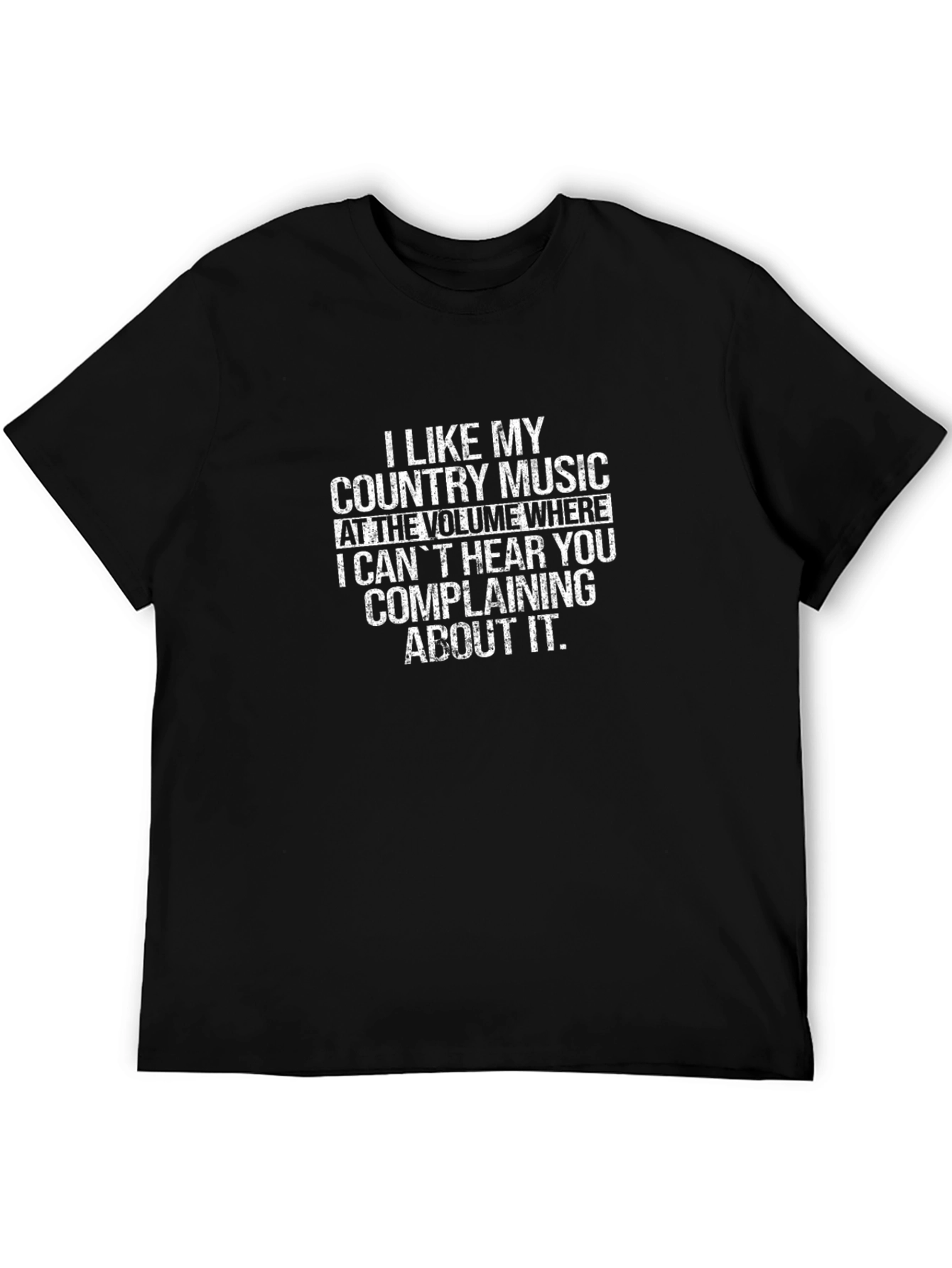 Black Country Music Volume T-Shirt view 5