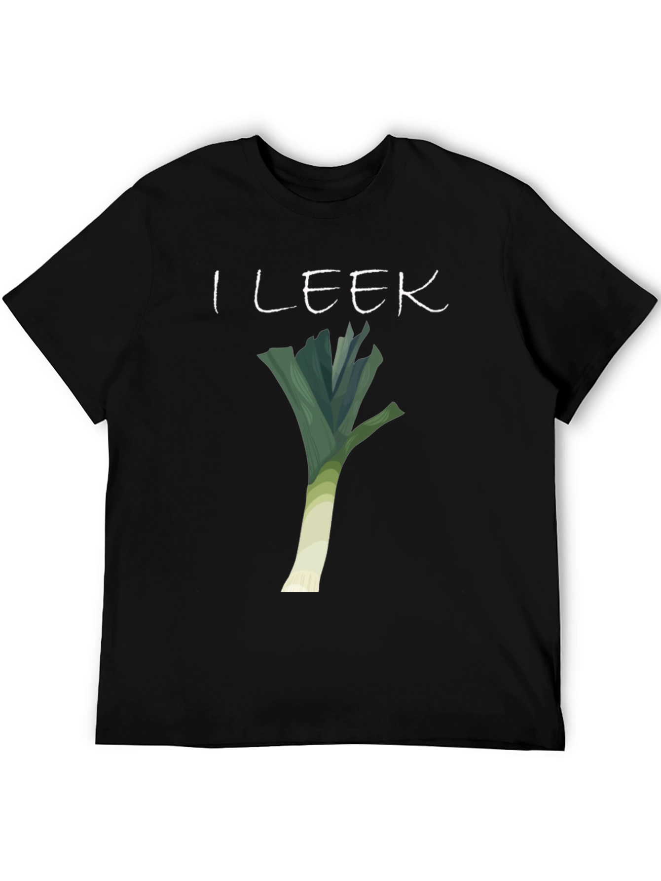 I Leek T-Shirt - Funny Vegetable Pun Tee - 5