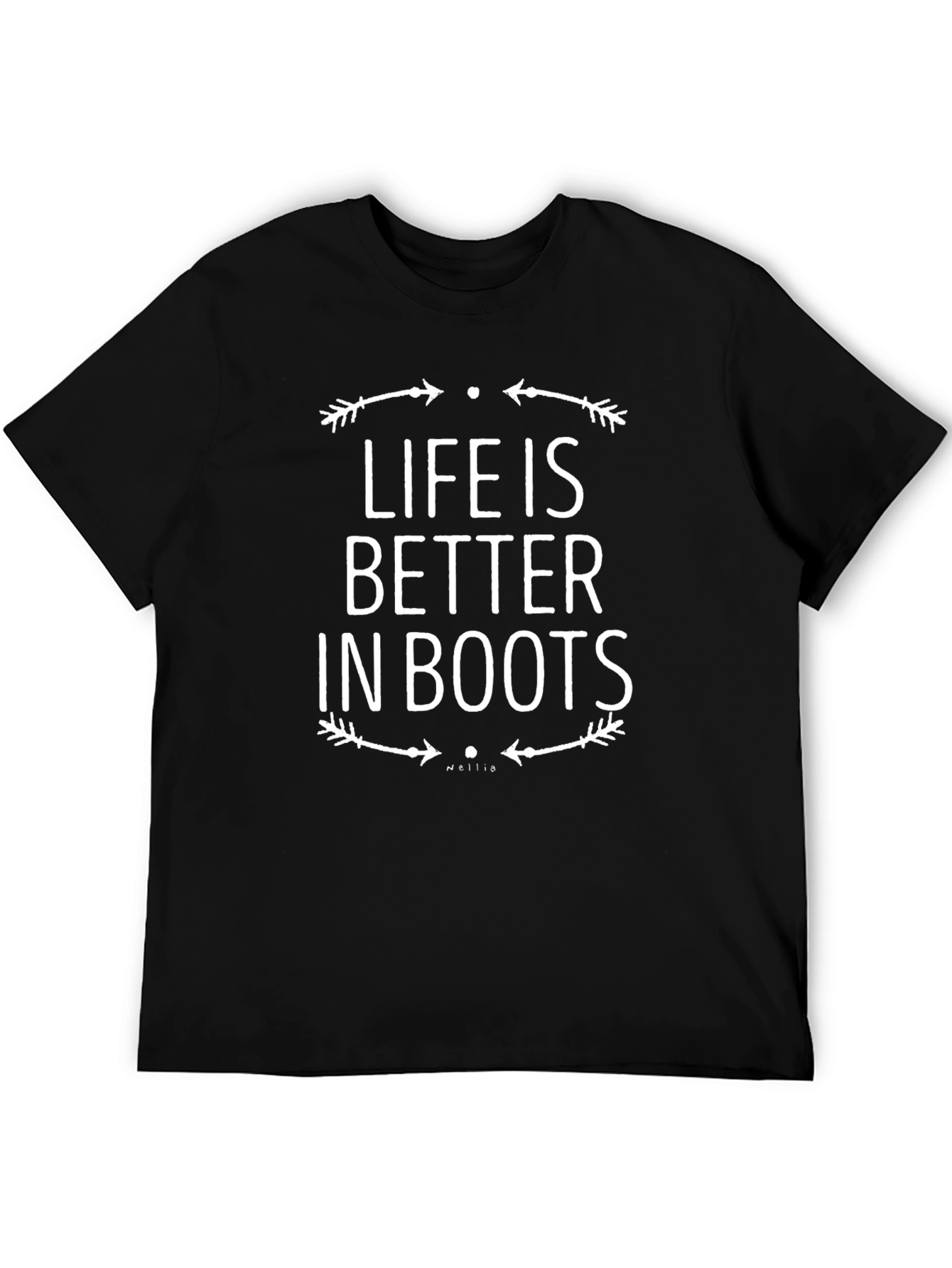 Life Is Better In Boots Graphic Tee - Western Style - 5