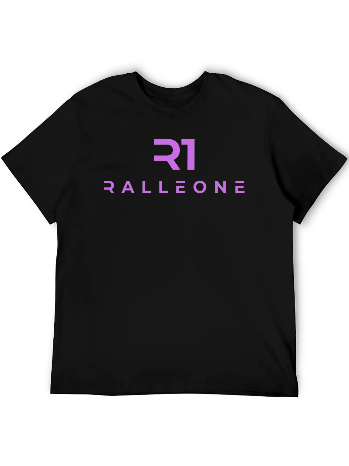 Black Ralleone Black T-Shirt - Modern Design, Comfortable Fit view 5