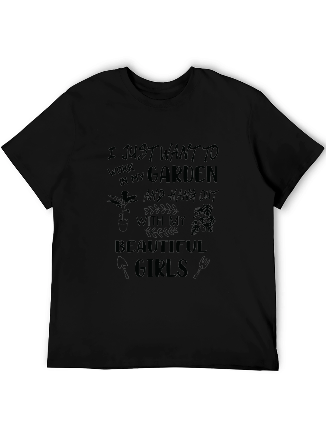 I Just Want to Work in My Garden T-Shirt - 5
