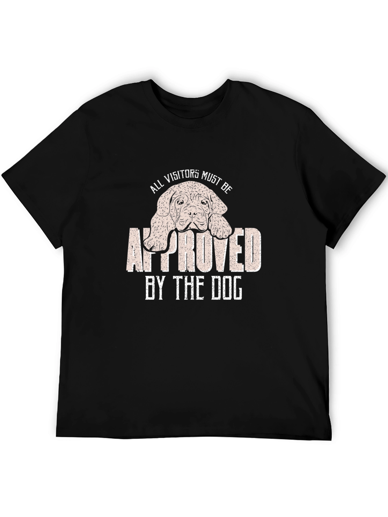 Black Dog Approved Visitors Graphic Tee view 5
