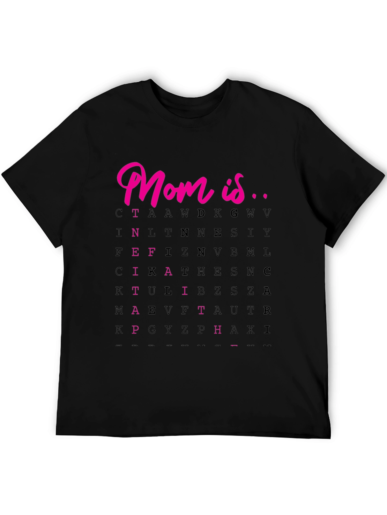 Black Mom Is...T-Shirt view 5